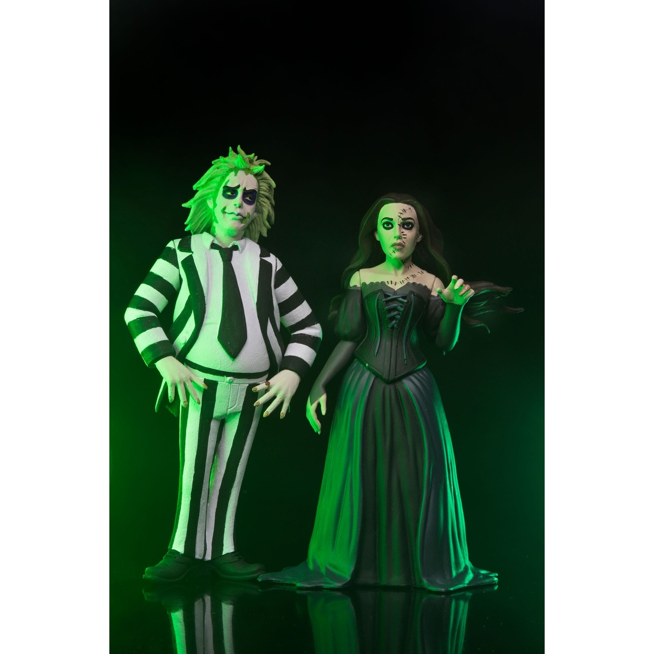 Beetlejuice Beetlejuice Toony Terrors figurines articulées lot de 2 Beetlejuice & Delores 15 cm