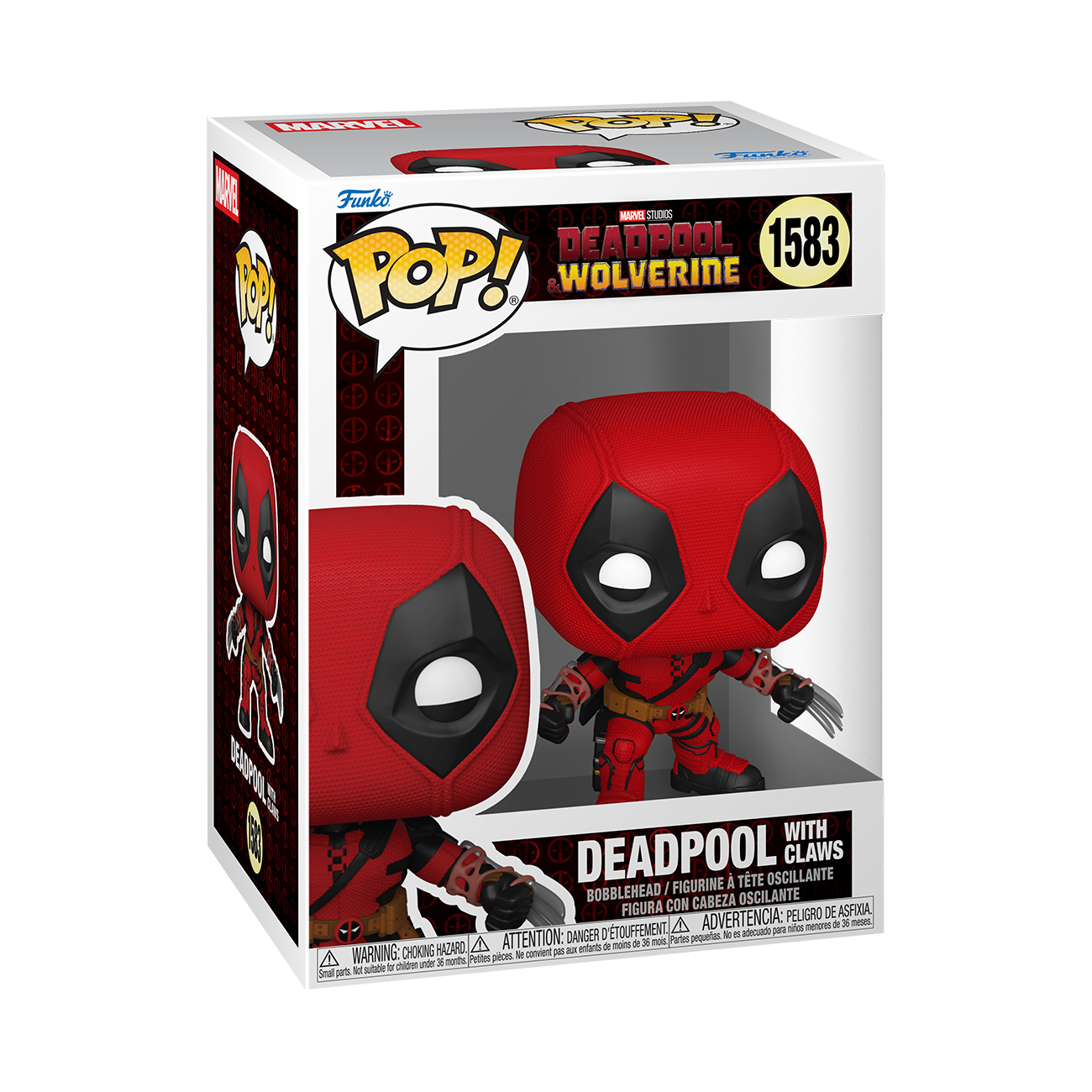 Deadpool - Griffes X-Men figurine Funko Pop bobblehead