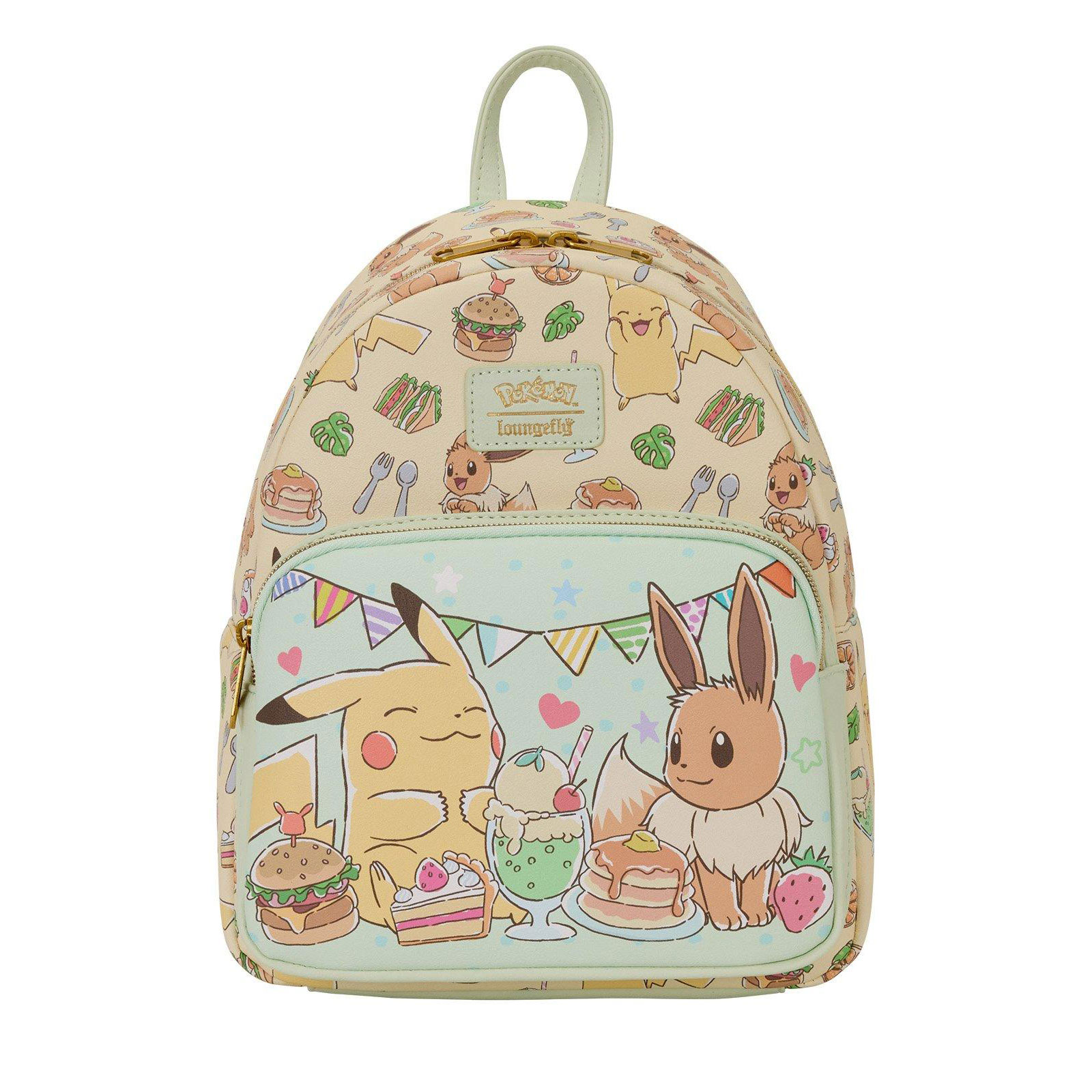 Pokémon - Mini mochila Pikachu y Eevee Food Collection