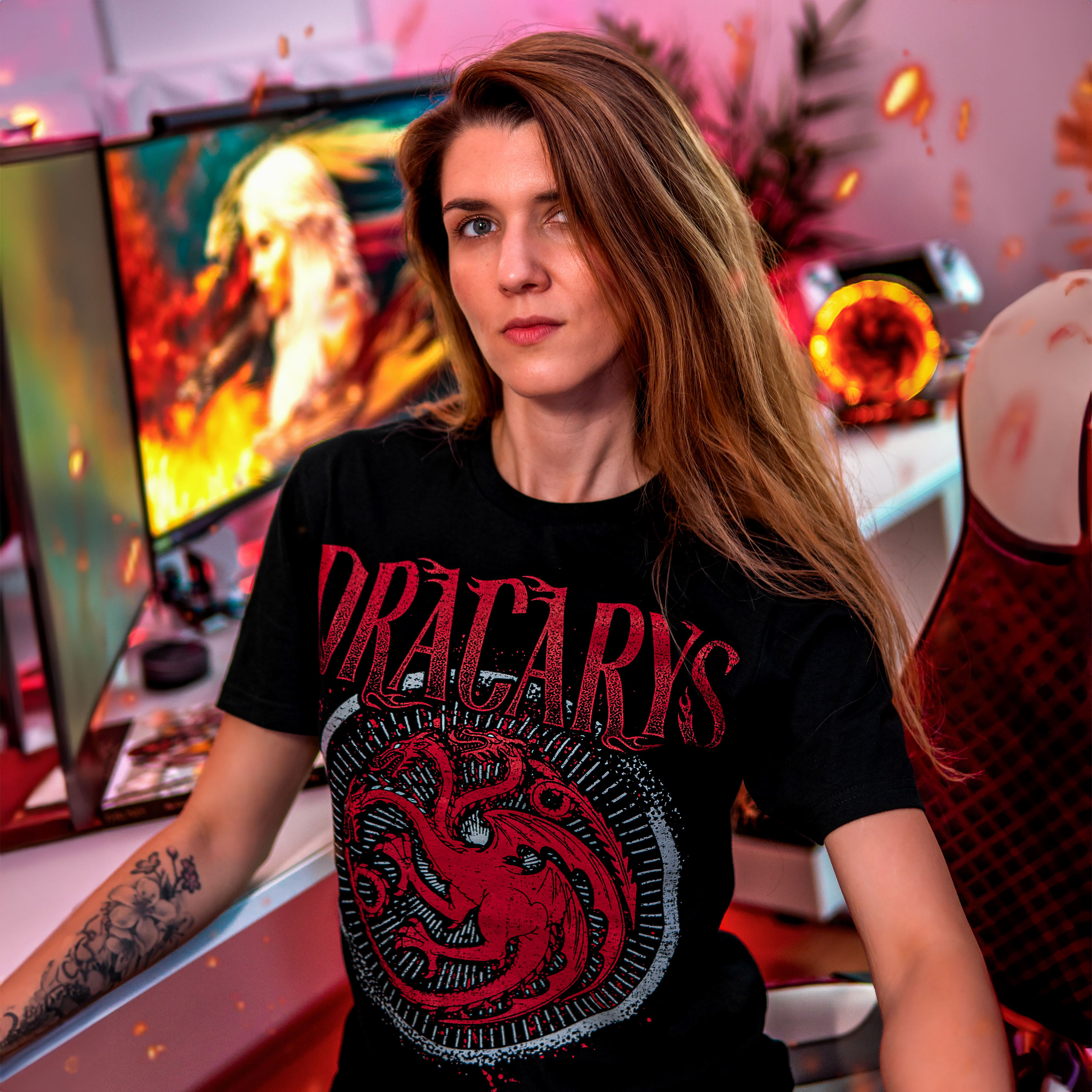 Game of Thrones - Dracarys T-Shirt schwarz