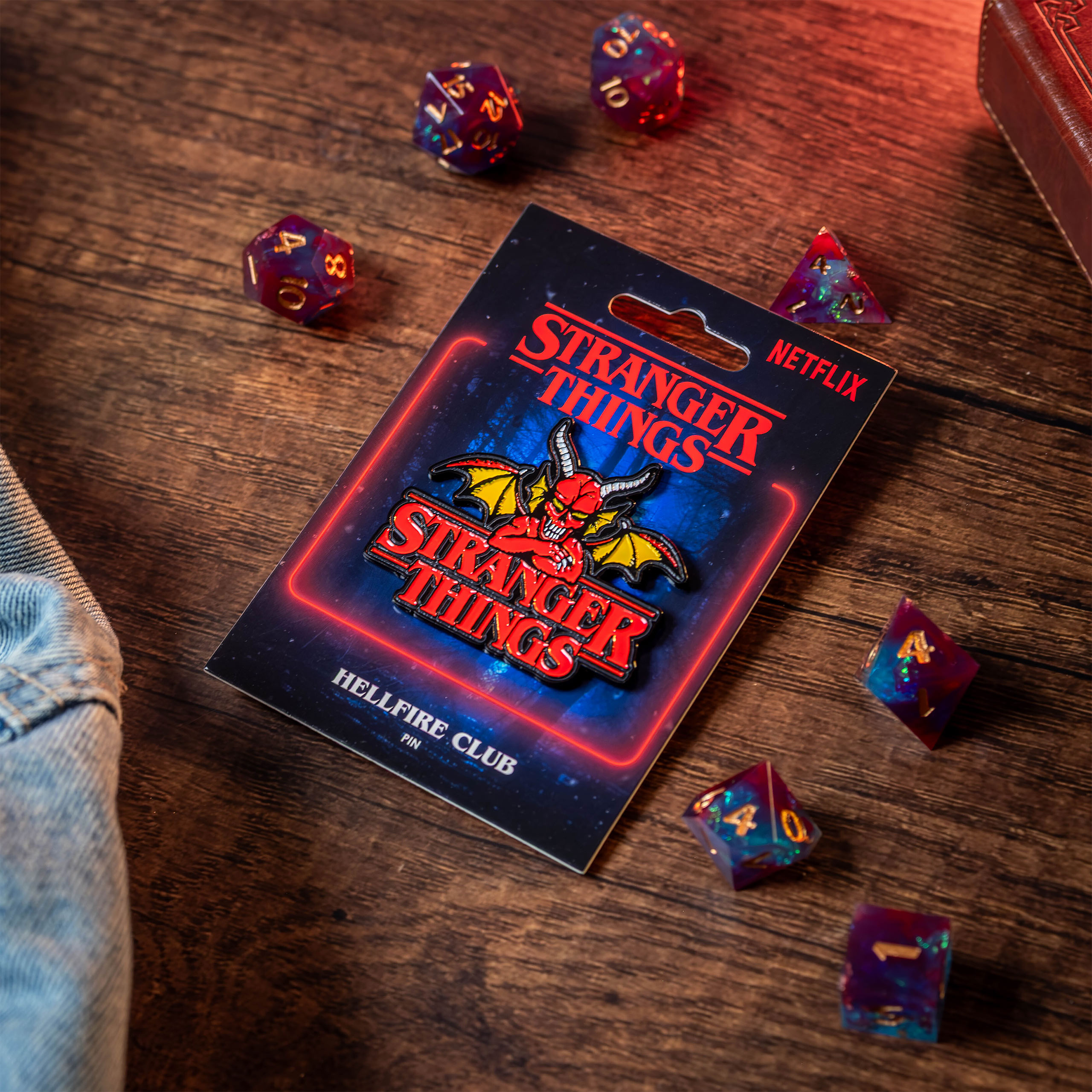 Stranger Things - Hellfire Club Oversize Pin