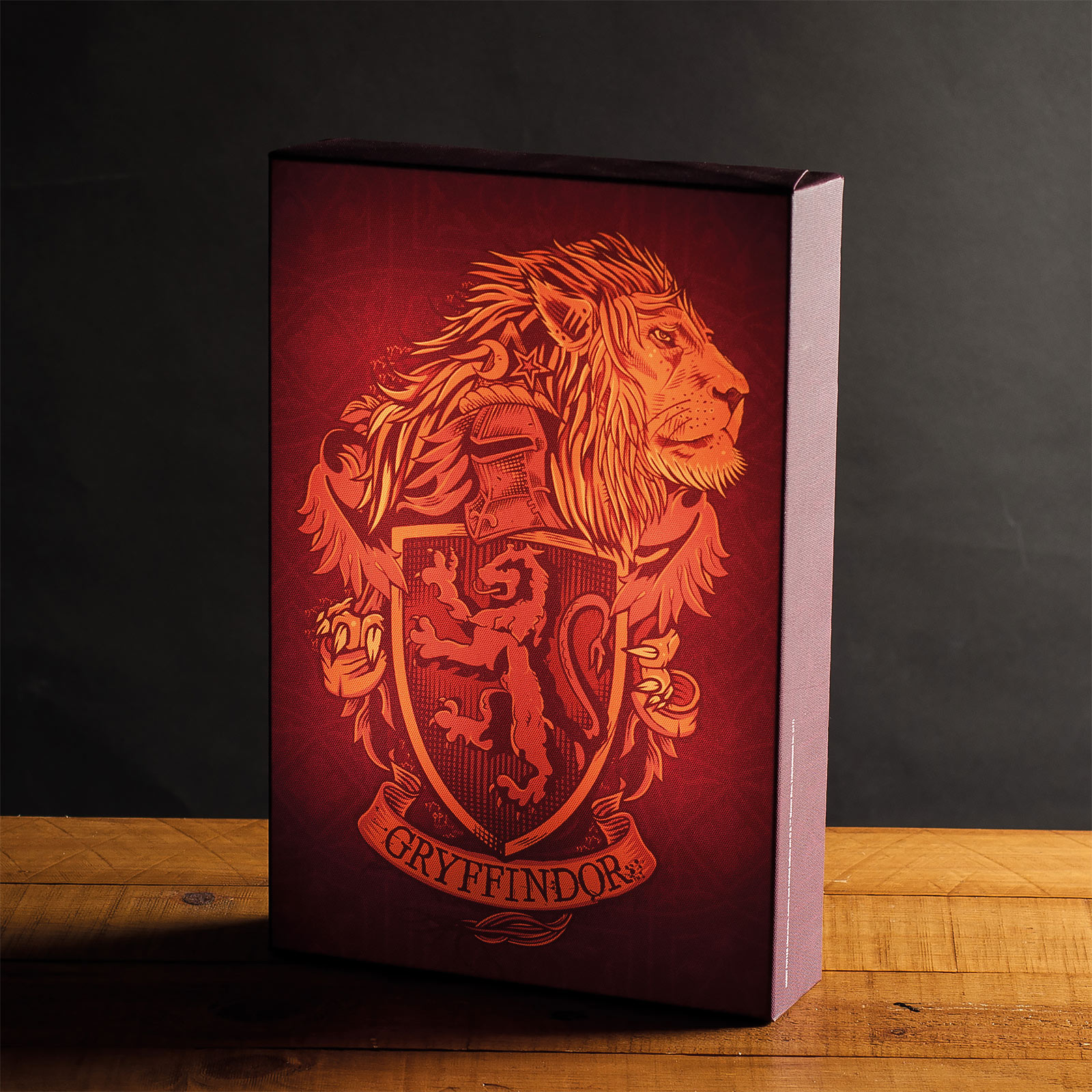 Harry Potter - Tableau mural Gryffondor avec lumière