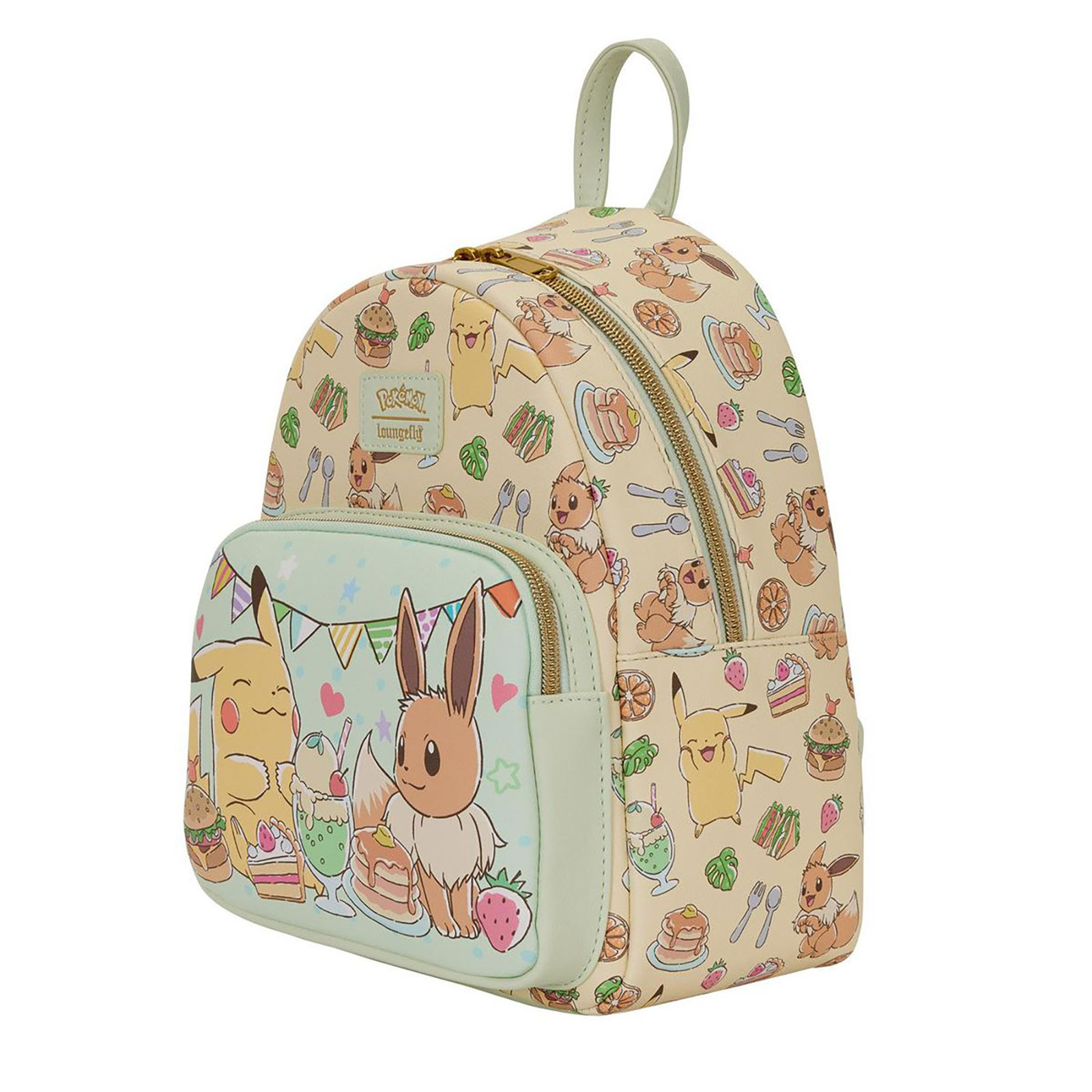 Pokémon - Mini plecak Pikachu i Eevee Food Collection