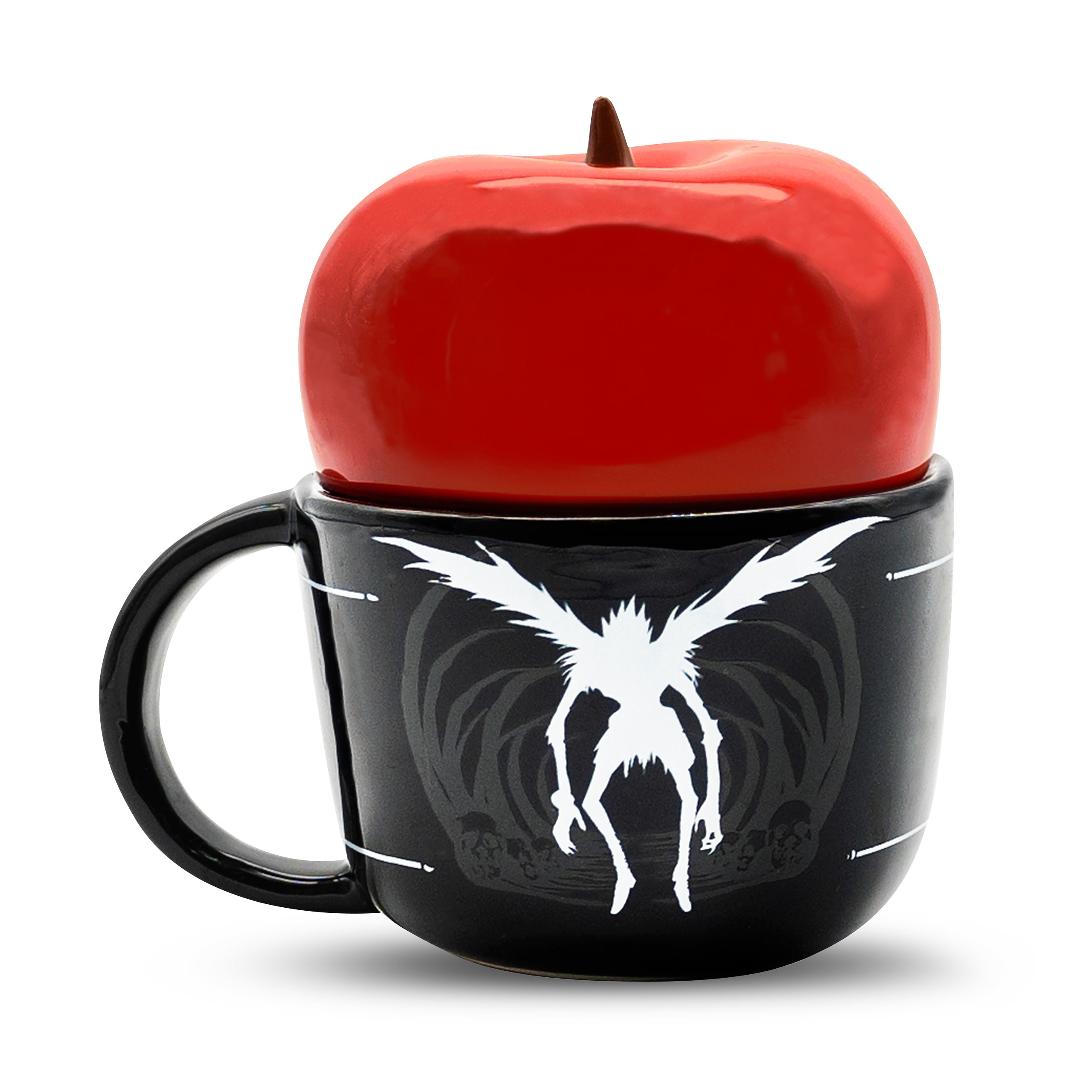 Death Note - Apple 3D Tasse mit Deckel