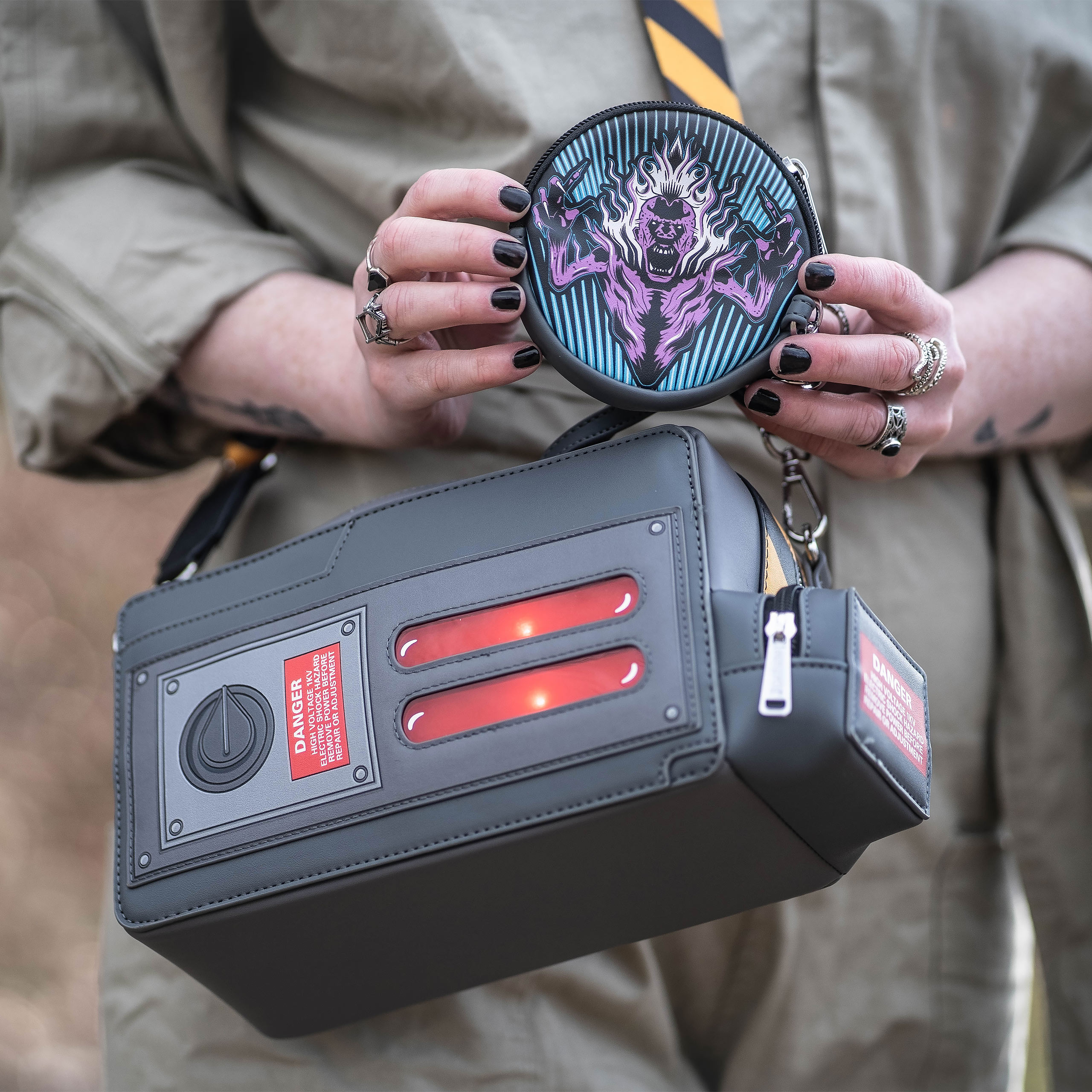 Ghostbusters - No Ghost Schoudertas met Licht