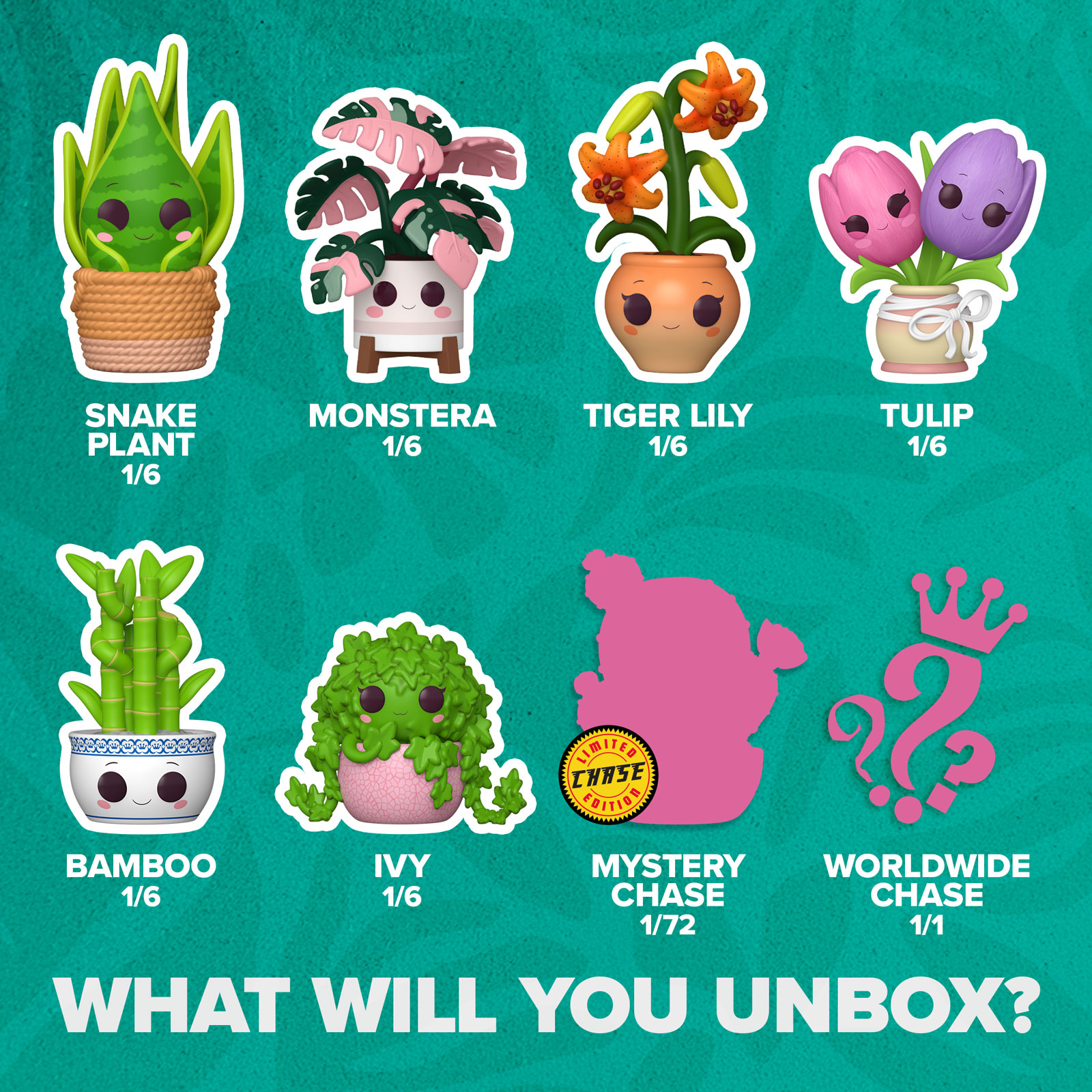Kawaii Flora - Plants Mystery Minis Funko Pop Figur | Elbenwald