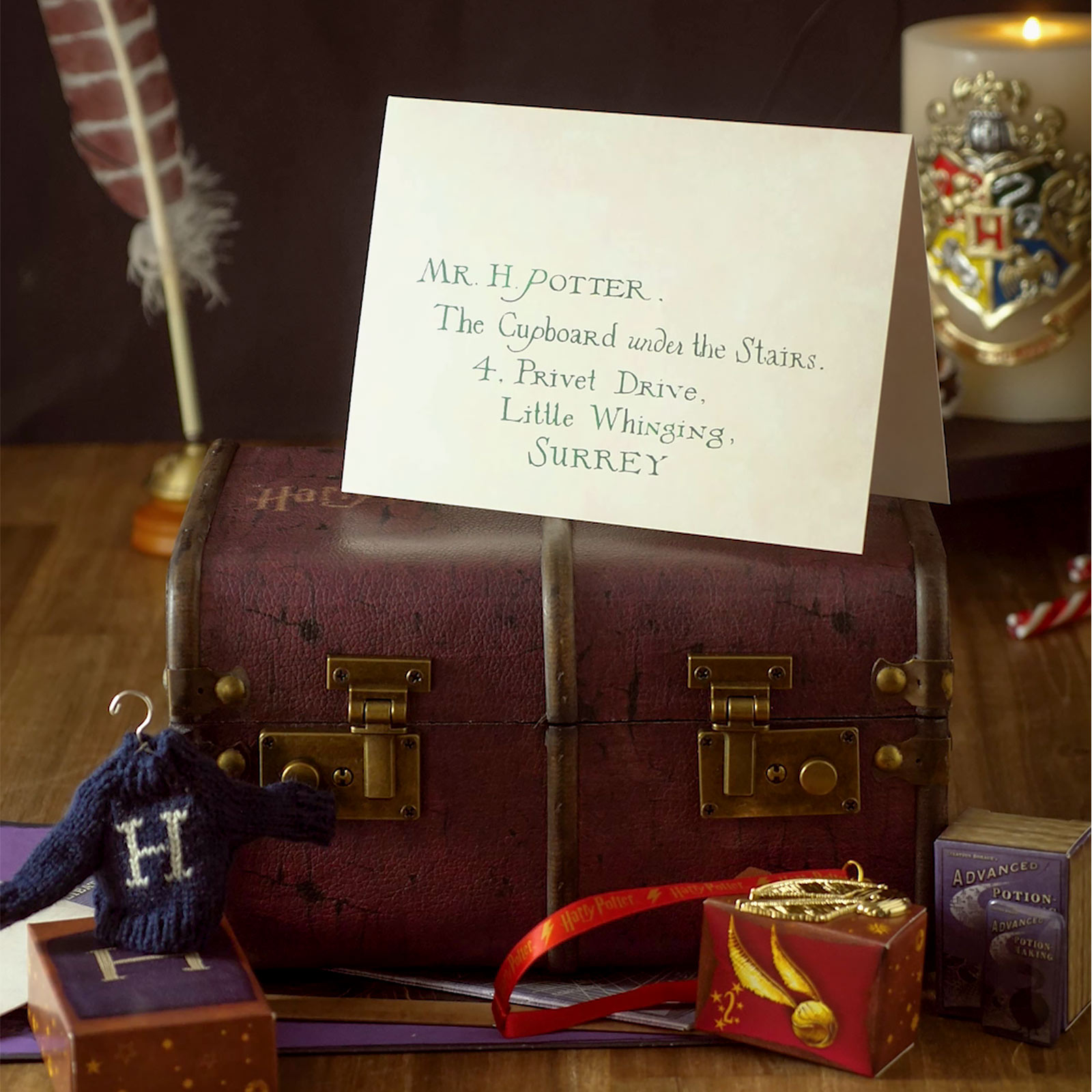 Harry Potter - Calendrier de l'Avent Valise Poudlard