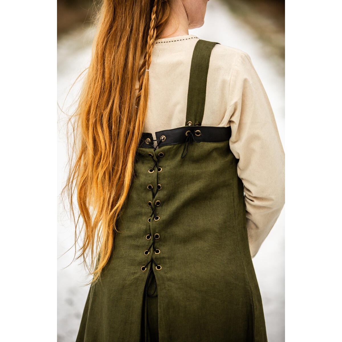 Medieval Viking Overdress Alena green