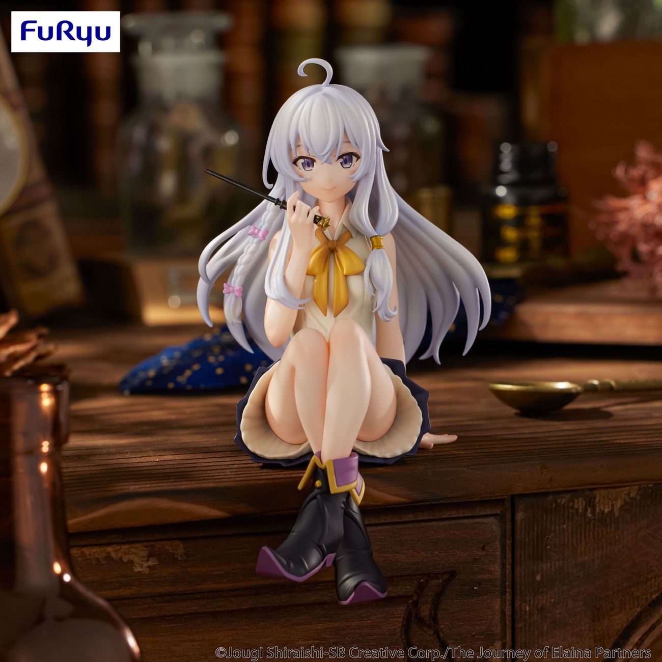 Wandering Witch: The Journey of Elaina – Statua PVC Noodle Stopper Elaina 13 cm