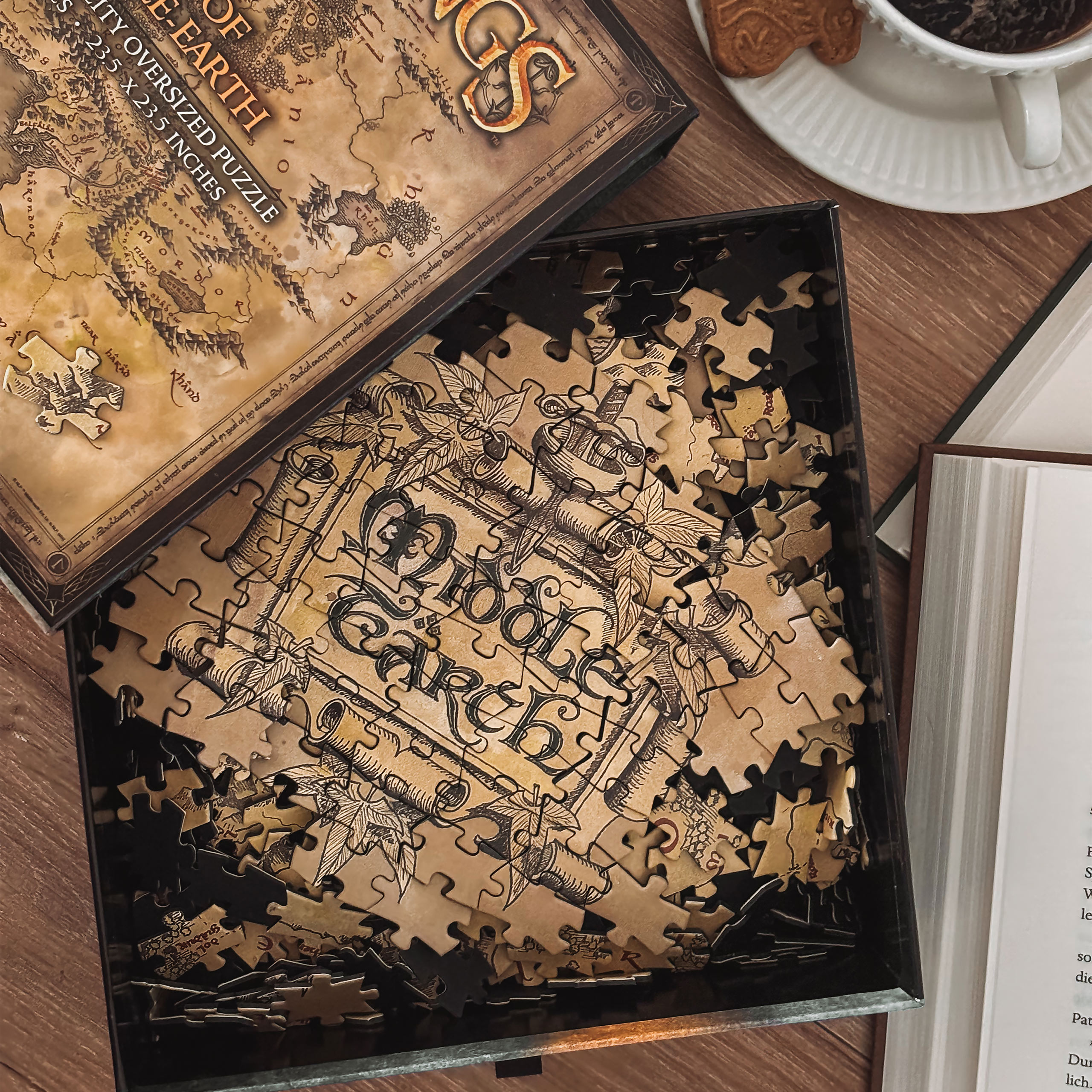 The Lord of the Rings - Map of Middle-earth Puzzle