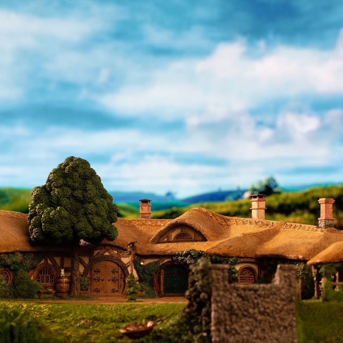 Sagan om Ringen Staty The Green Dragon Inn