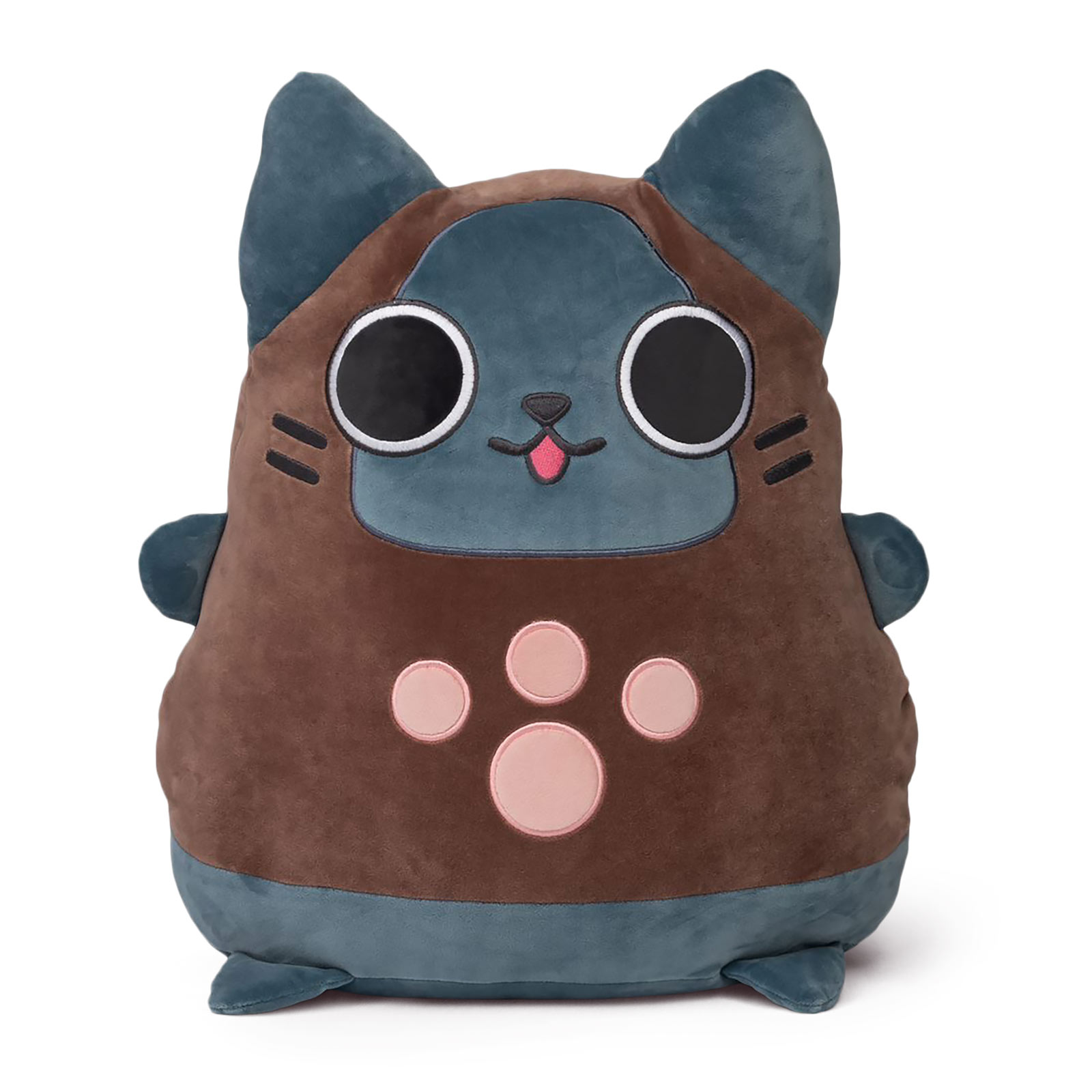 Monster Hunter - Peluche Oversized Palico Smoosh Version Chocolat