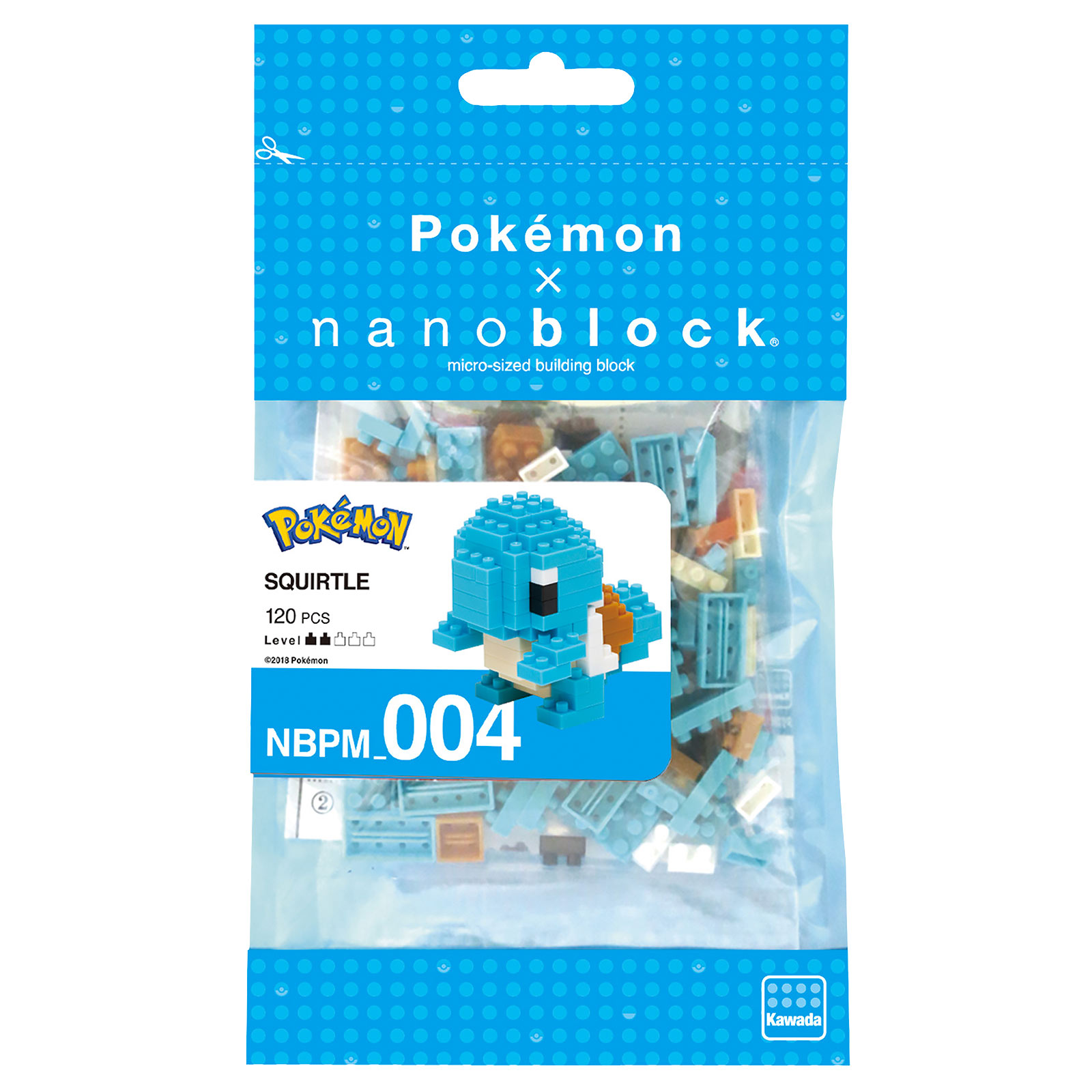 Pokemon - Schiggy nanoblock Mini Baustein Figur