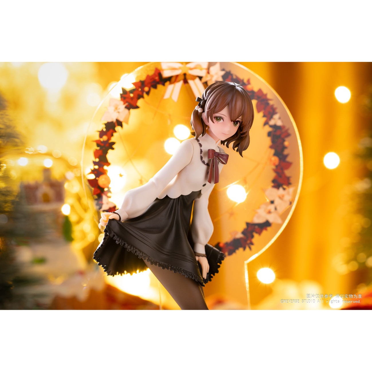 Original Character PVC Statue 1/8 Desktop Girls Series Winter Ringo Another Color 24 cm