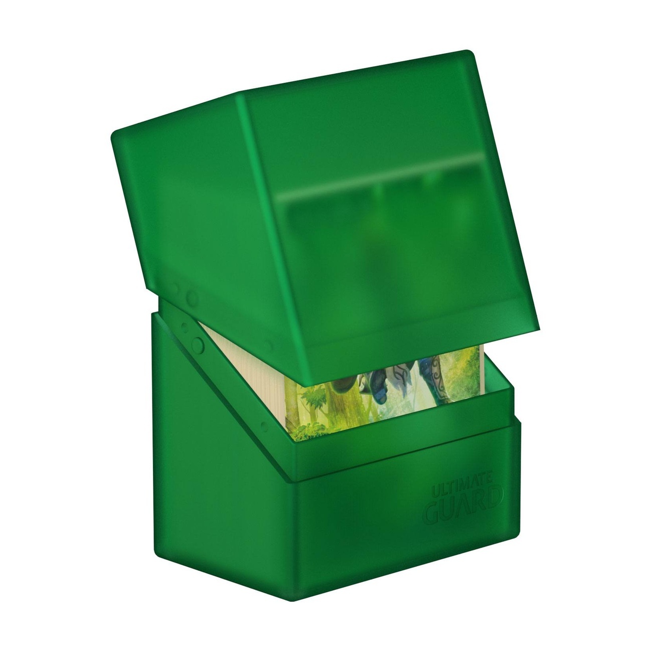 Ultimate Guard Boulder Deck Case 60+ Standard Size Emerald