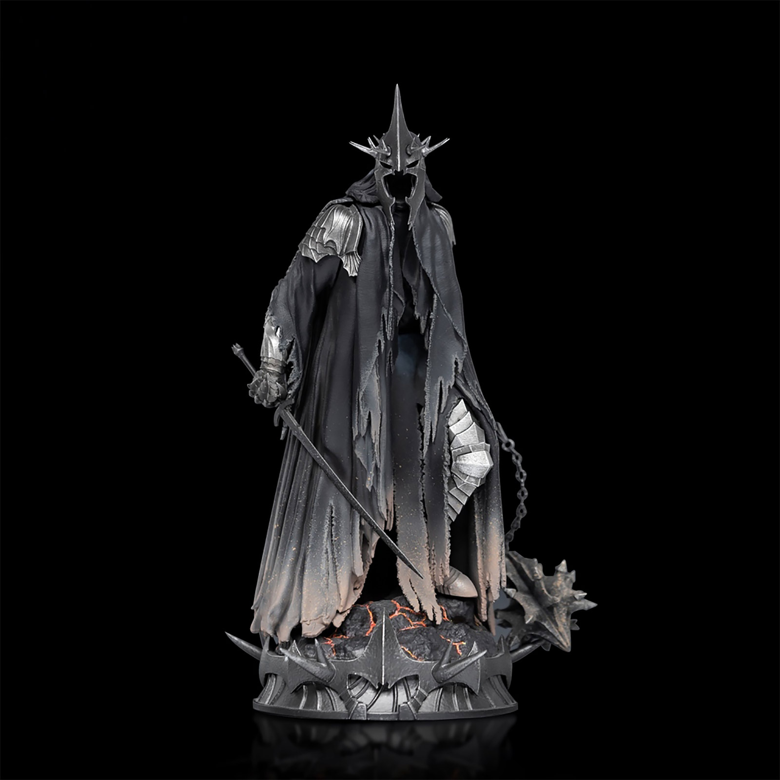 Heer der Ringen - Heksenkoning van Angmar Saga BDS Art Scale Deluxe Standbeeld