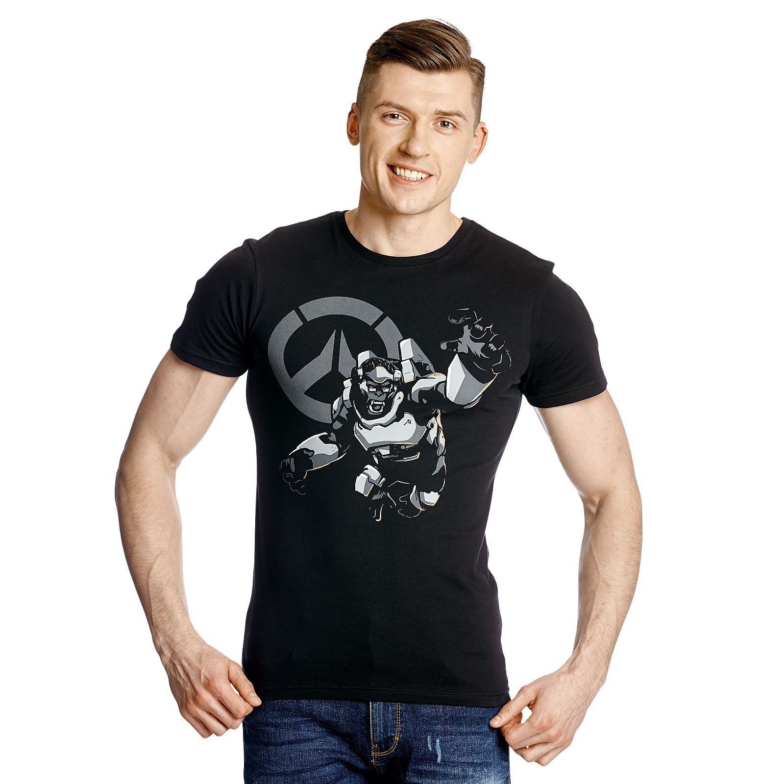 Overwatch - Winston Attack T-Shirt schwarz