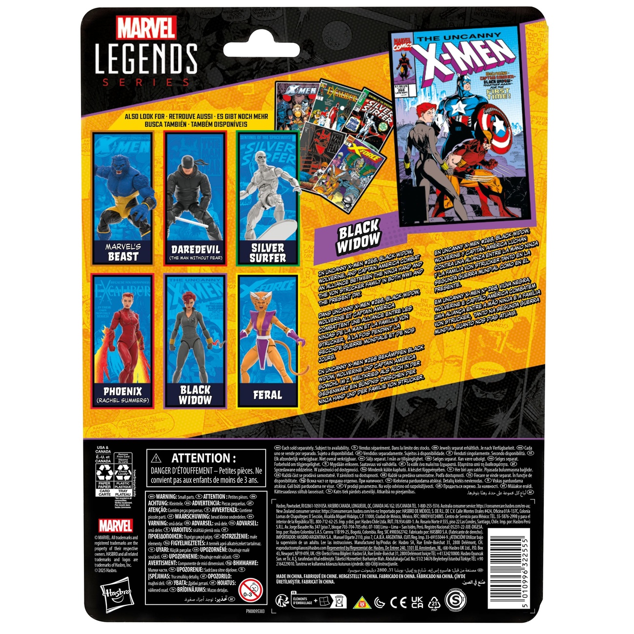 Black Widow Marvel Legends Actionfigur Black Widow 15 cm