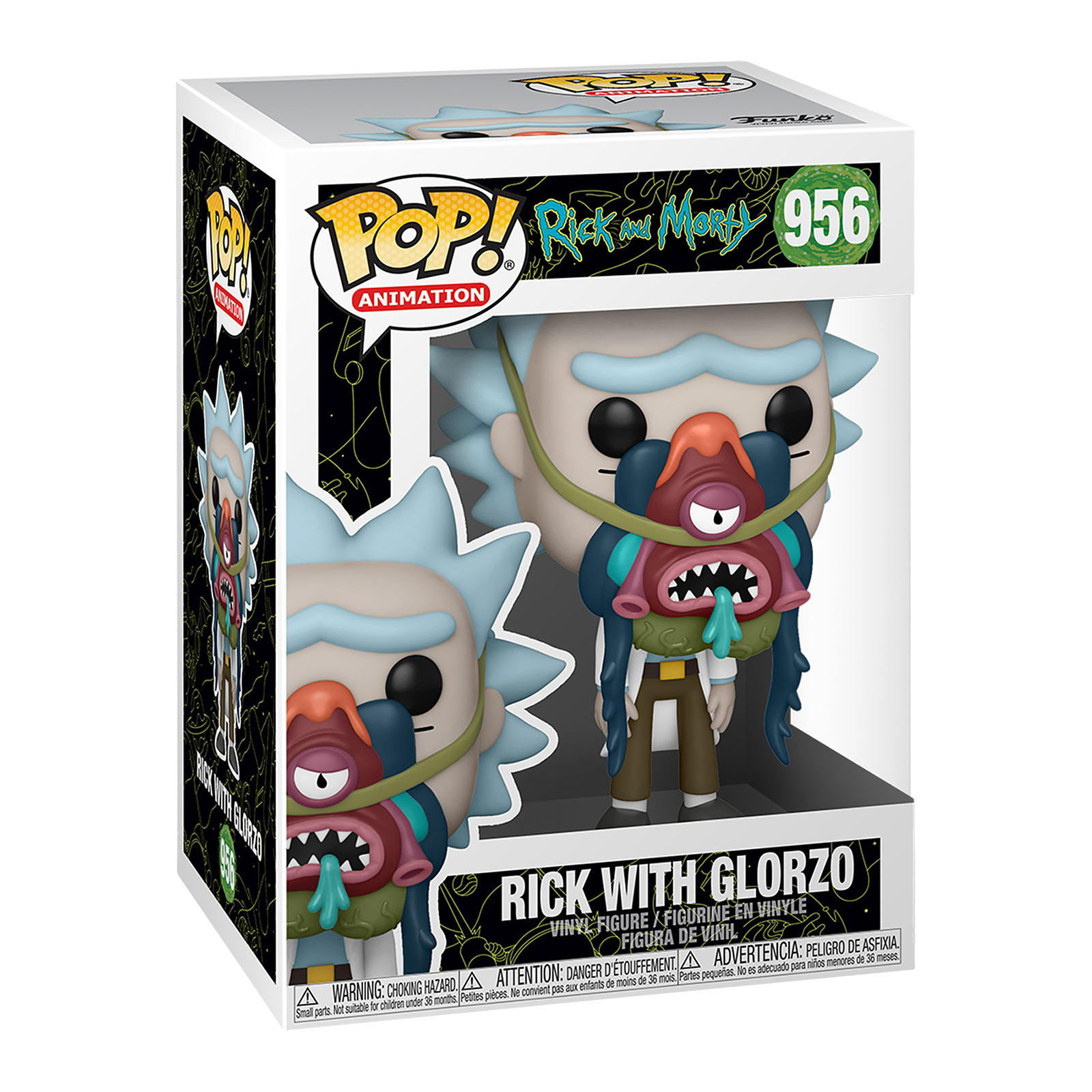 Rick en Morty - Rick met Glorzo Funko Pop Figuur