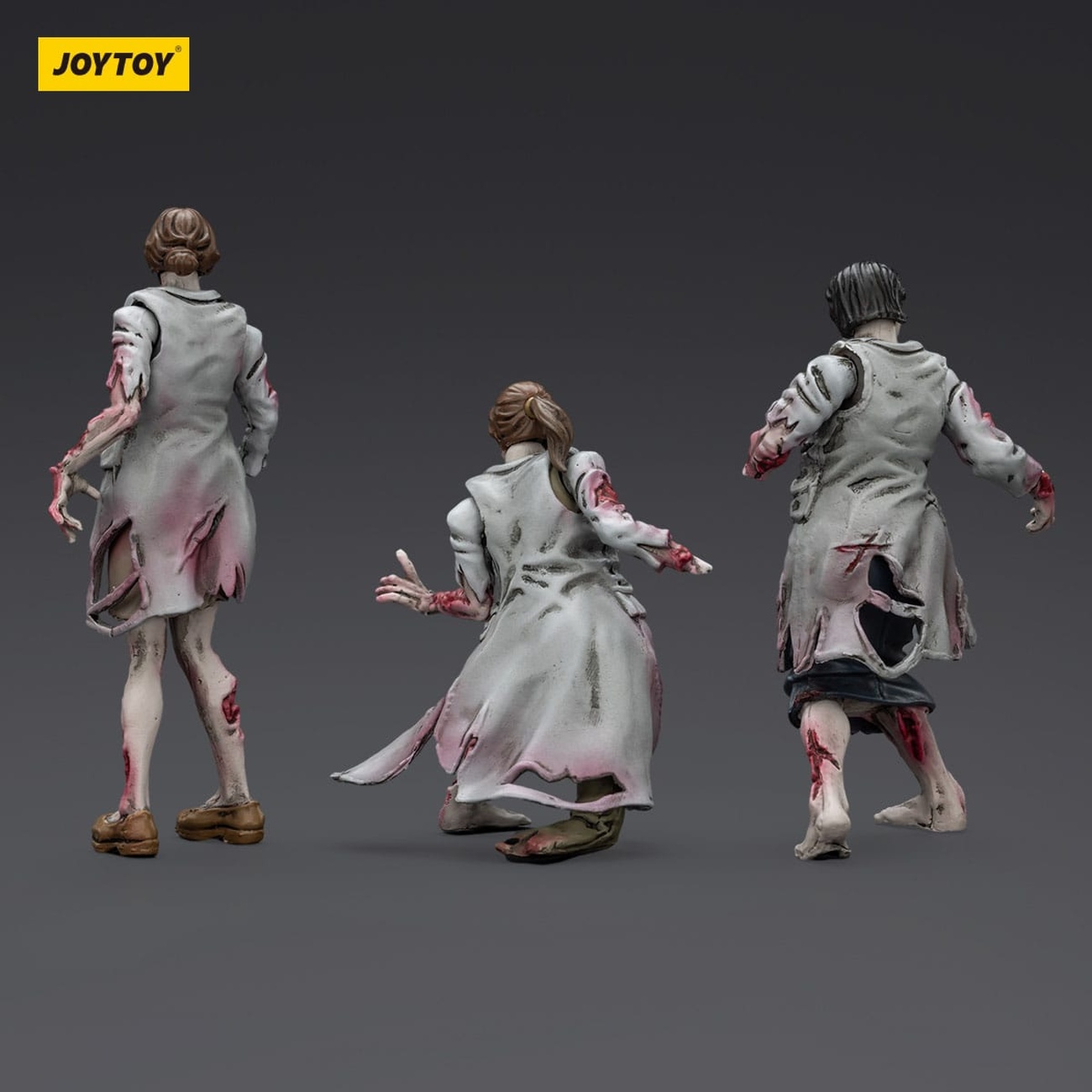 Zombie Dark Source actionfigurer 3-pack Medics 8 cm