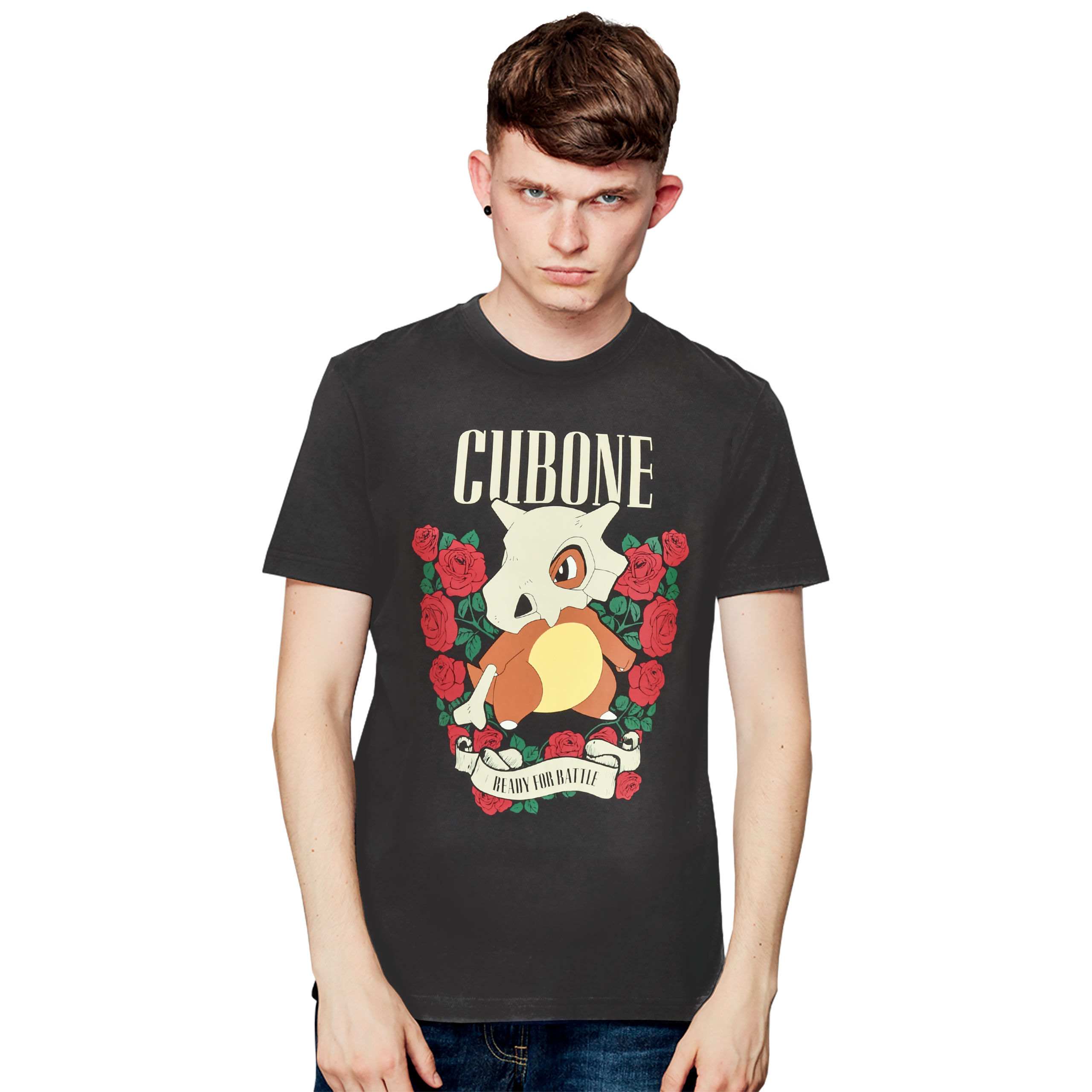Pokemon - Cubone T-shirt grijs