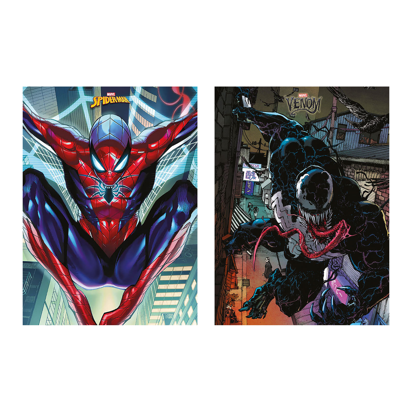 Marvel - Spider-Man & Venom Poster 2 Set