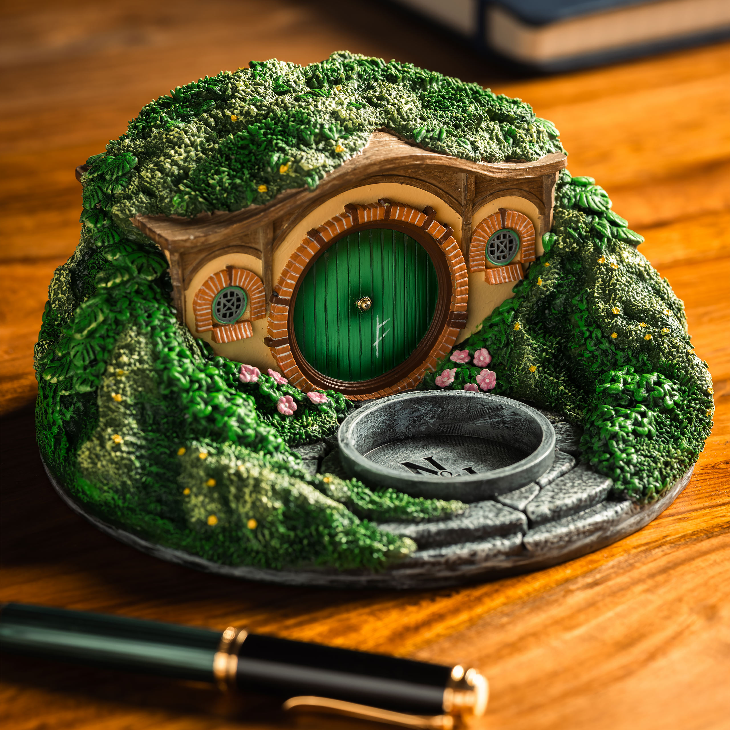 Le Seigneur des Anneaux - Porte-bougie Diorama Trou de Hobbit Comté