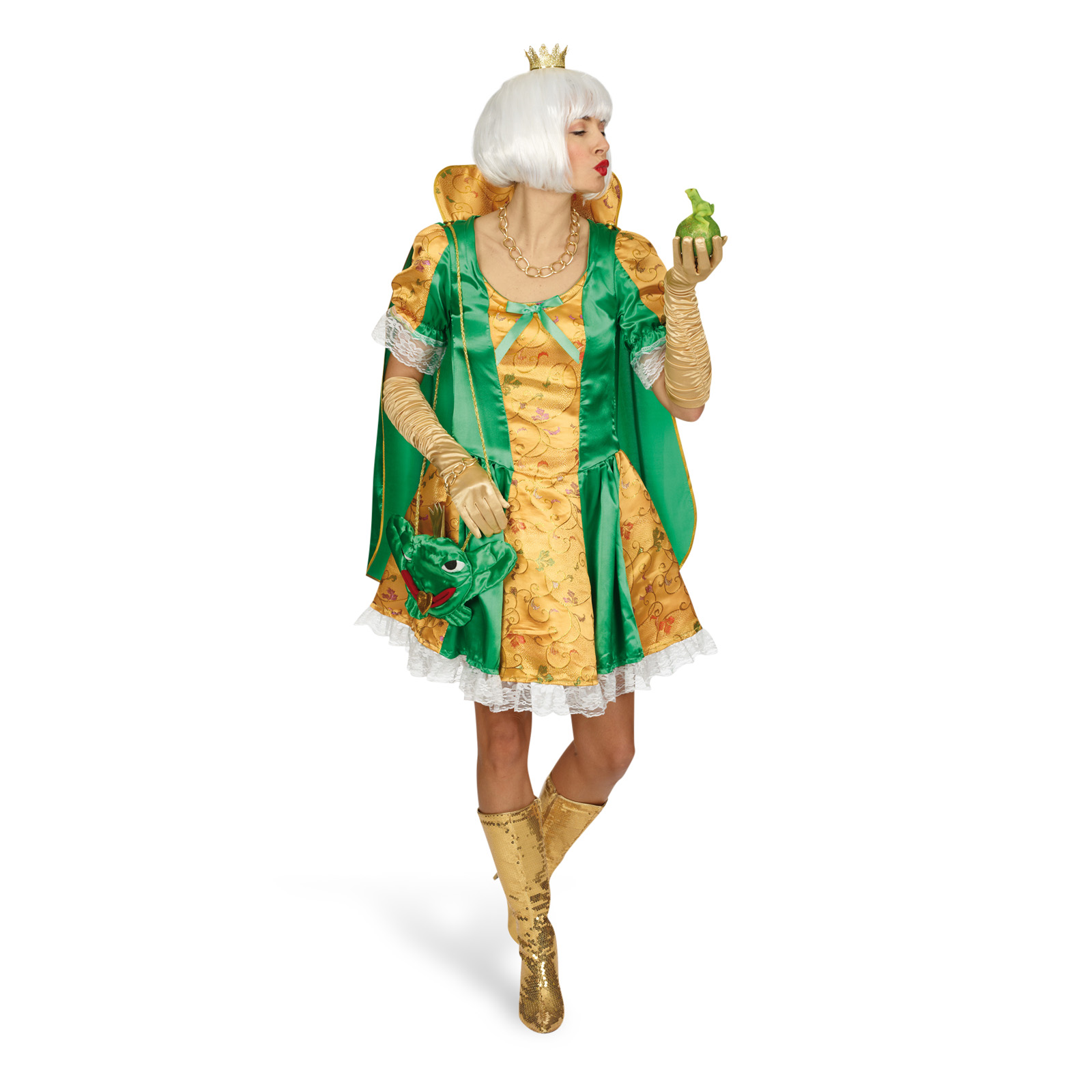 Frog Queen Fairy Tale Women's Costume
