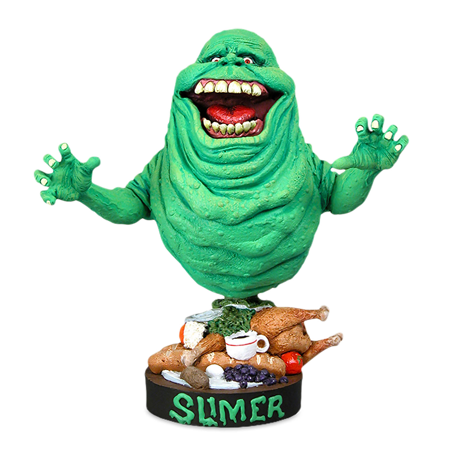 Ghostbusters - Slimer Head Knockers Wackelkopf-Figur