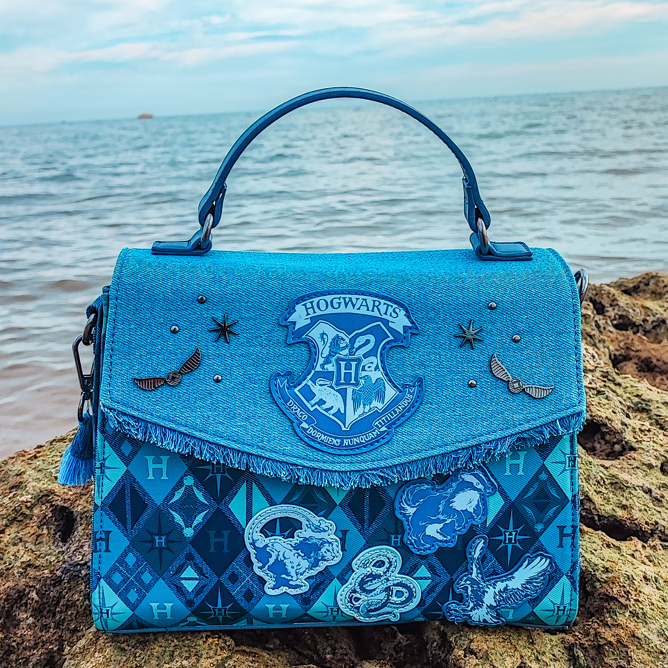 Harry Potter - Bandolera denim Hogwarts