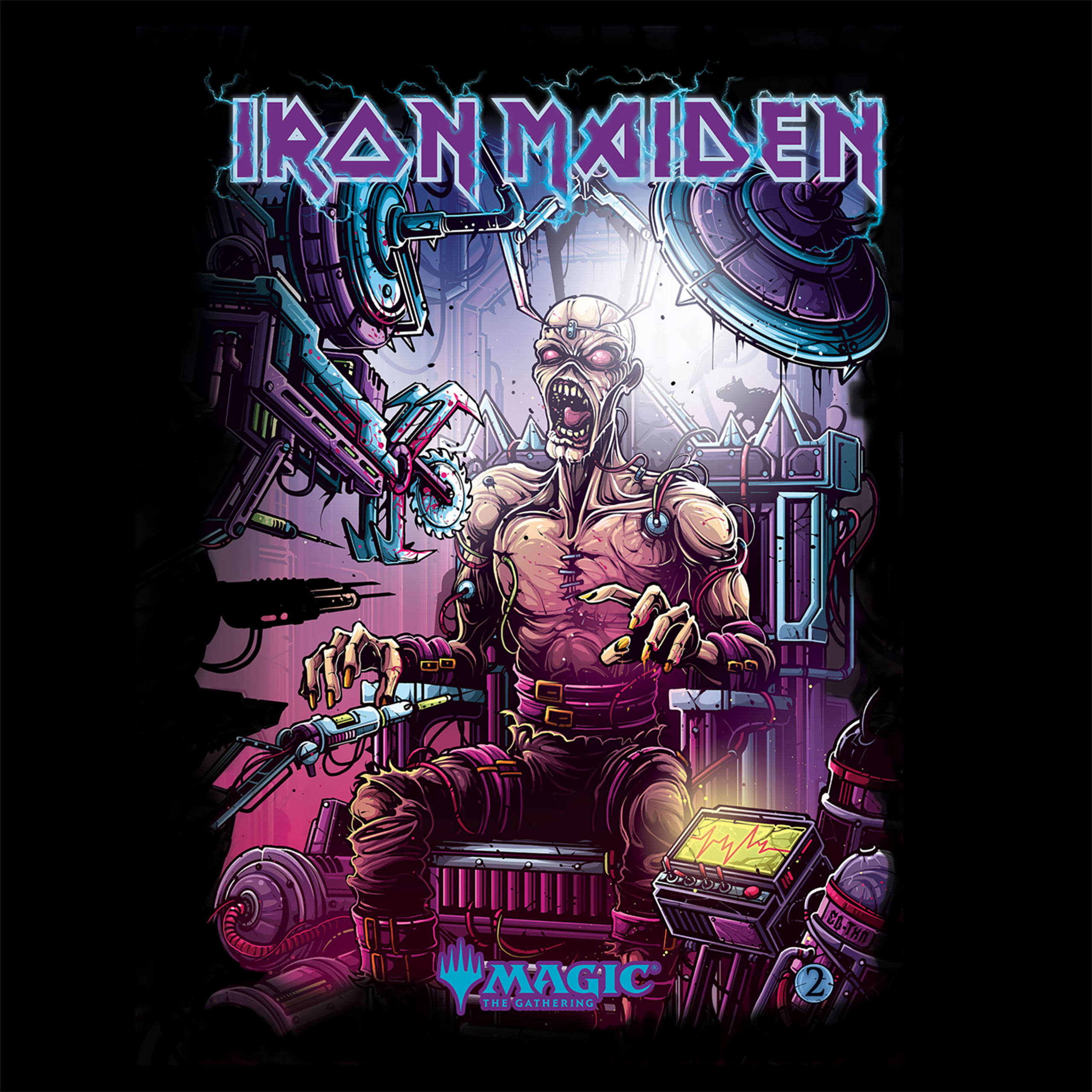 Iron Maiden - Magic Minocrank T-Shirt schwarz