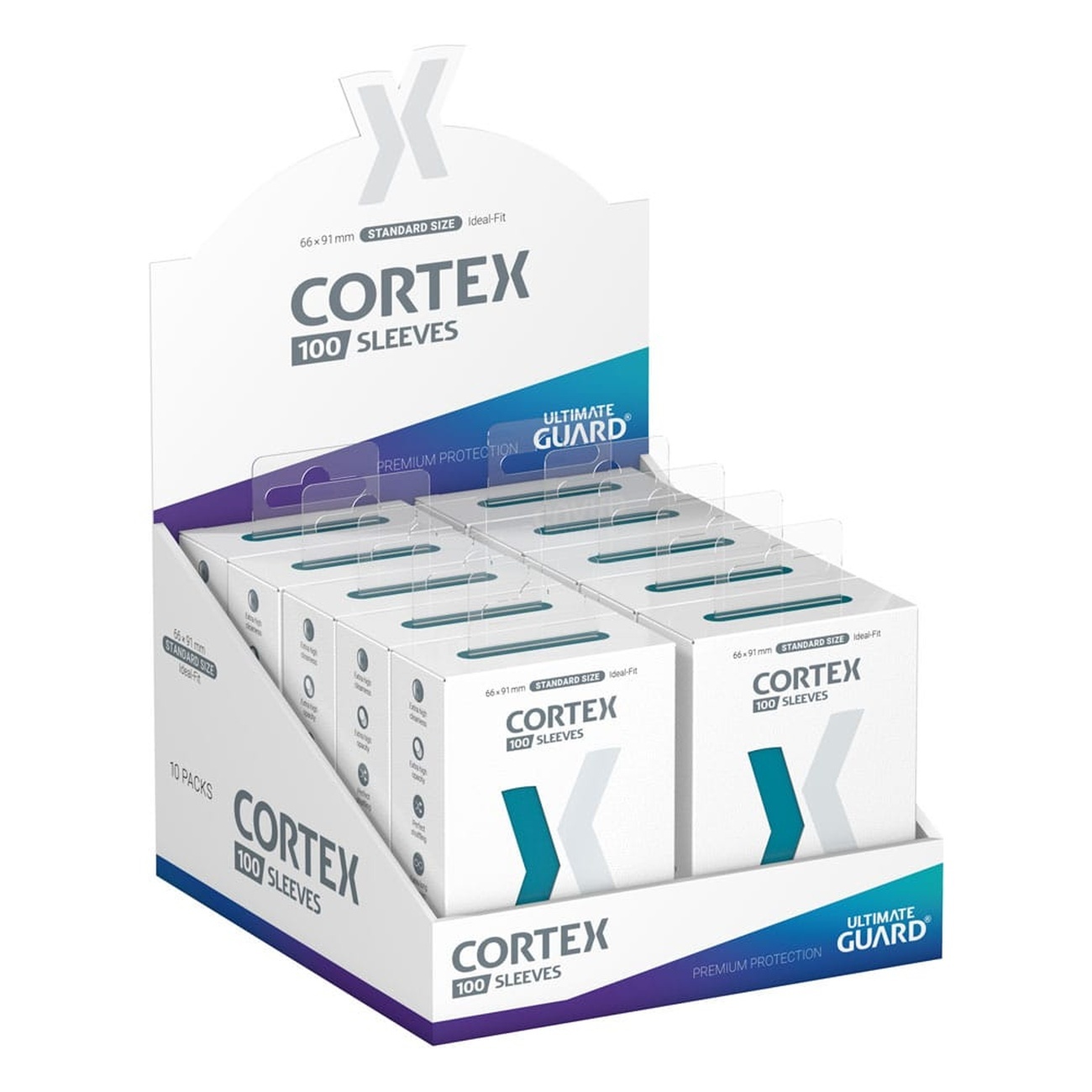 Fundas Ultimate Guard Cortex Tamaño Estándar (100) - Petróleo