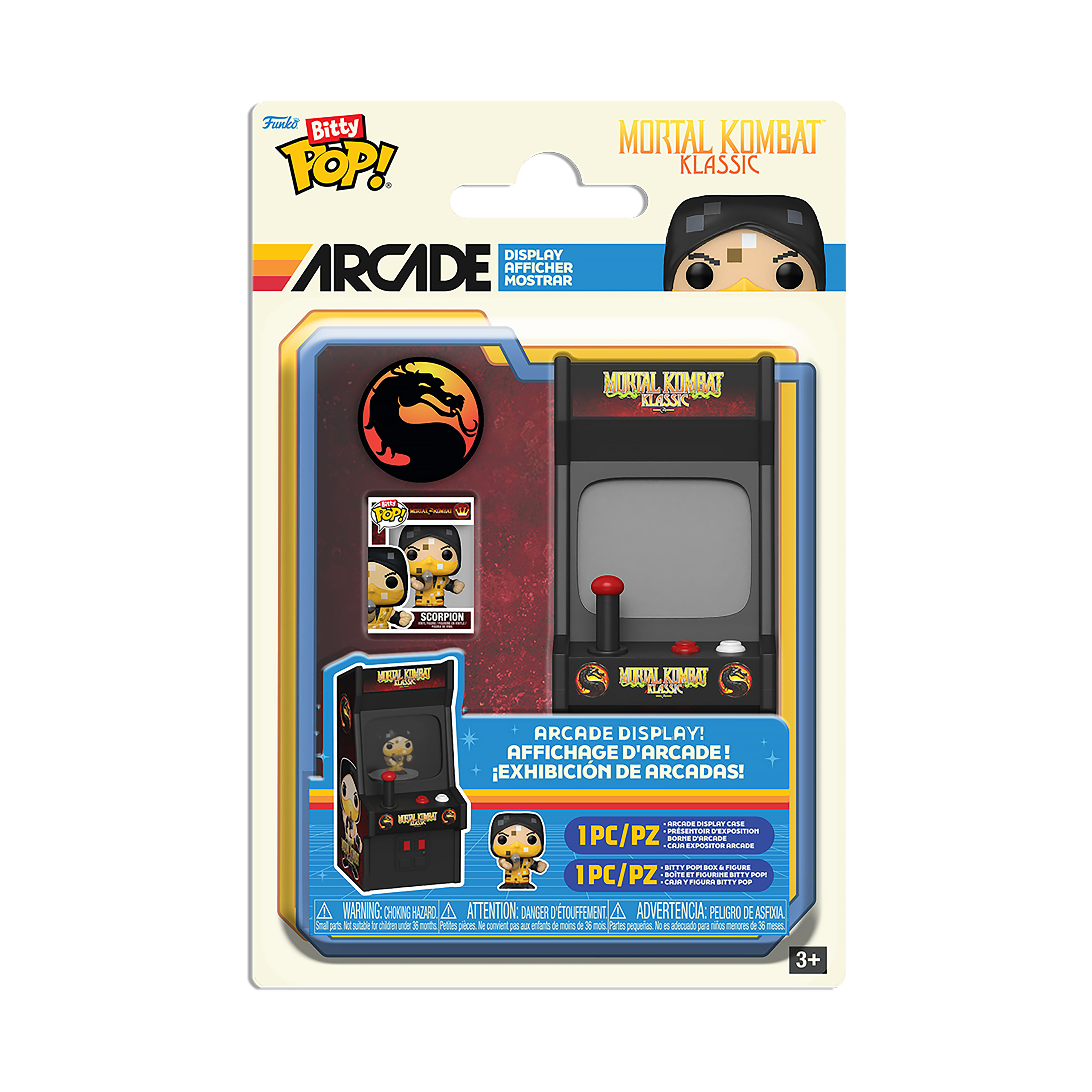 Mortal Kombat - Funko Bitty Pop Arcade Figure Set