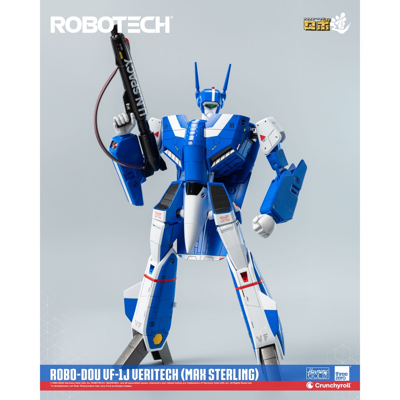 Robotech Pvc Robotech Action Figure ROBO-DOU VF-1J Veritech (Max Sterling) 20 cm ...