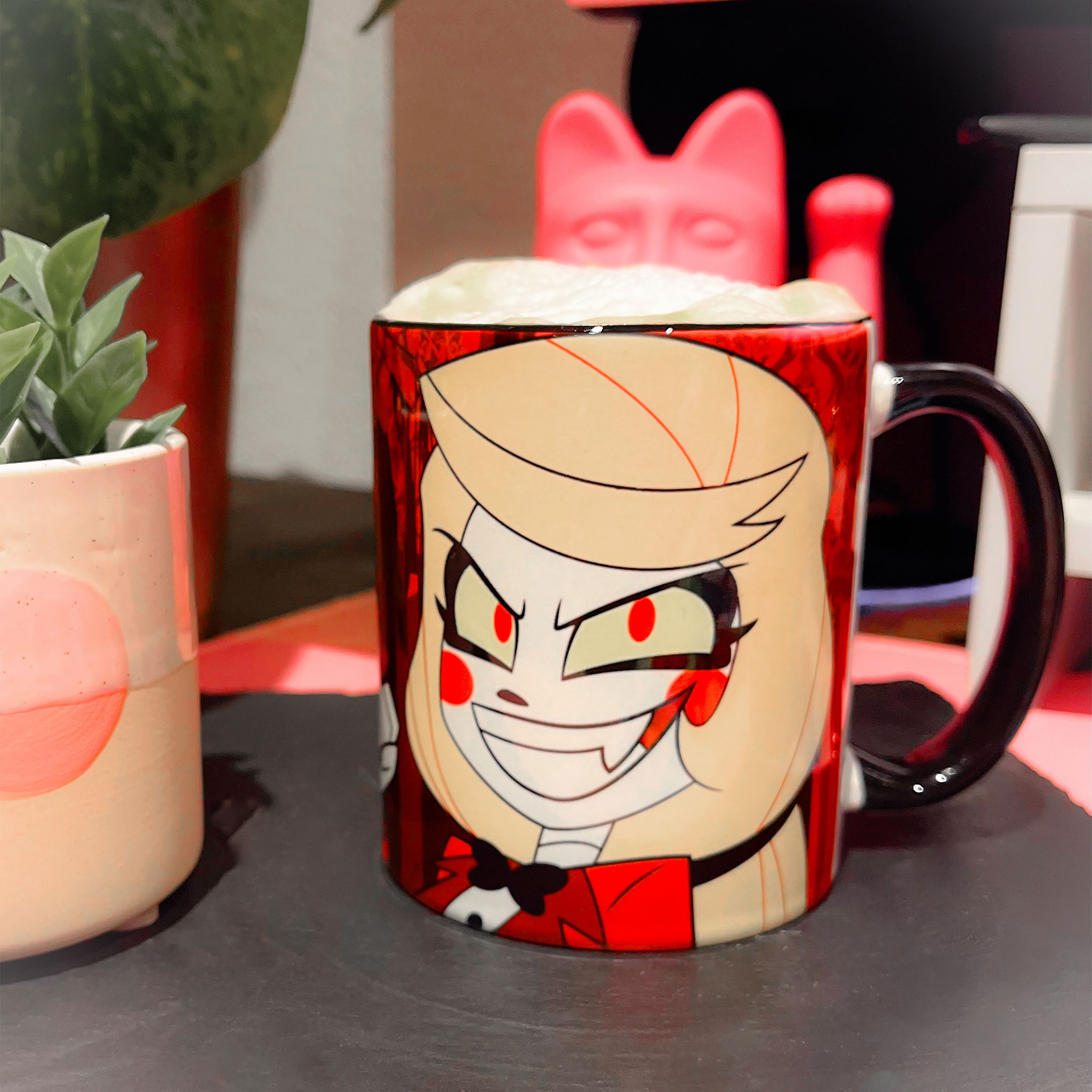 Taza Charlie Morningstar para fans de Hazbin Hotel