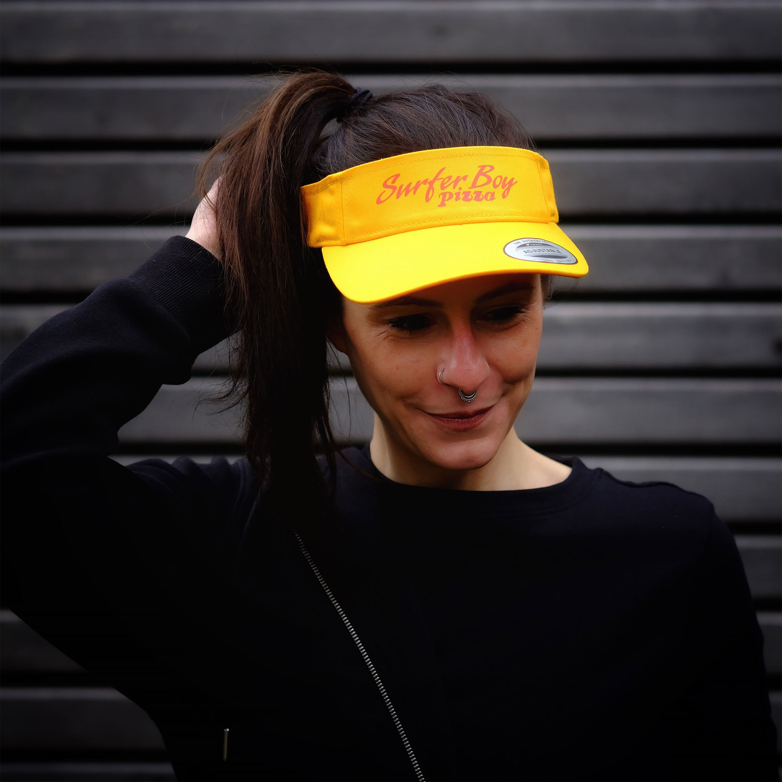 Stranger Things - Surfer Boy Pizza Visor Cap