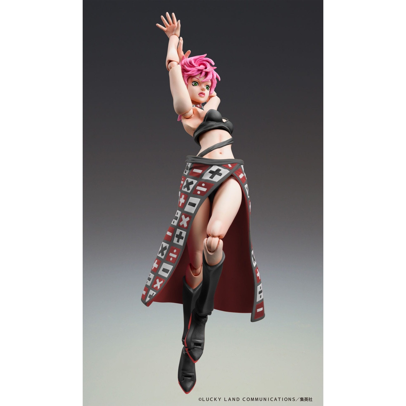 JoJo's Bizarre Adventure Part 5 Super Action Actionfigur Trish Una Black Ver. 15 cm