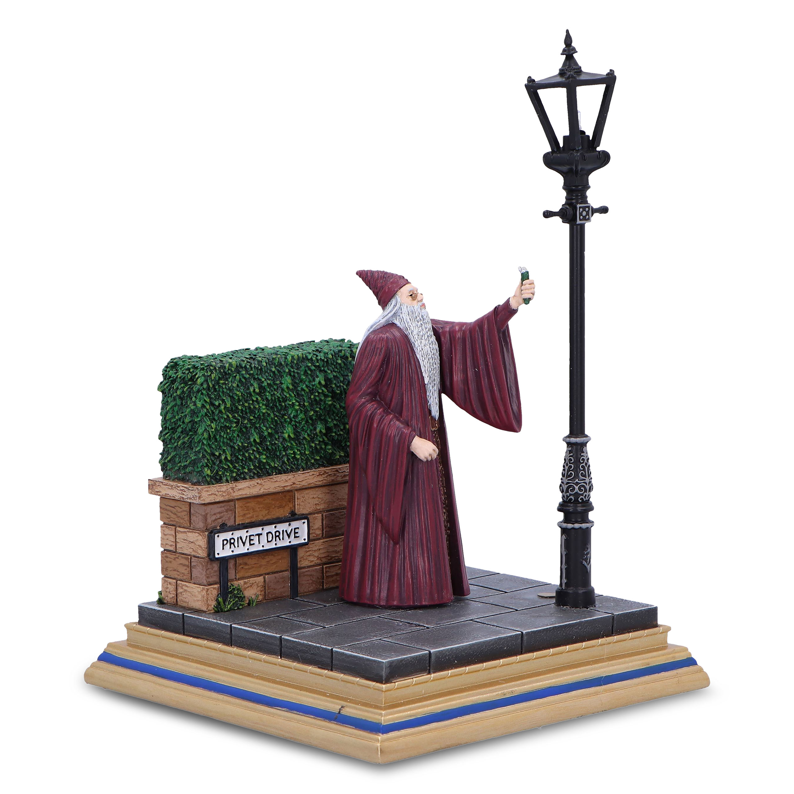 Harry Potter - Dumbledore Privet Drive Diorama Figura con Luz