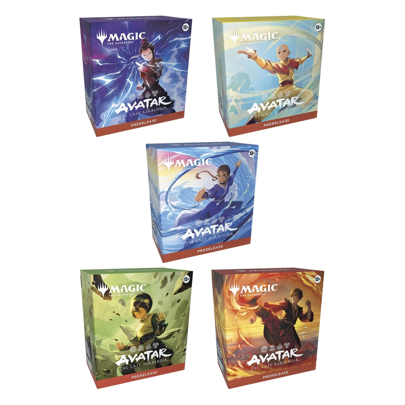 Magic the Gathering Avatar: La Leggenda di Aang Scatola Prerelease Packs (15) italiano
