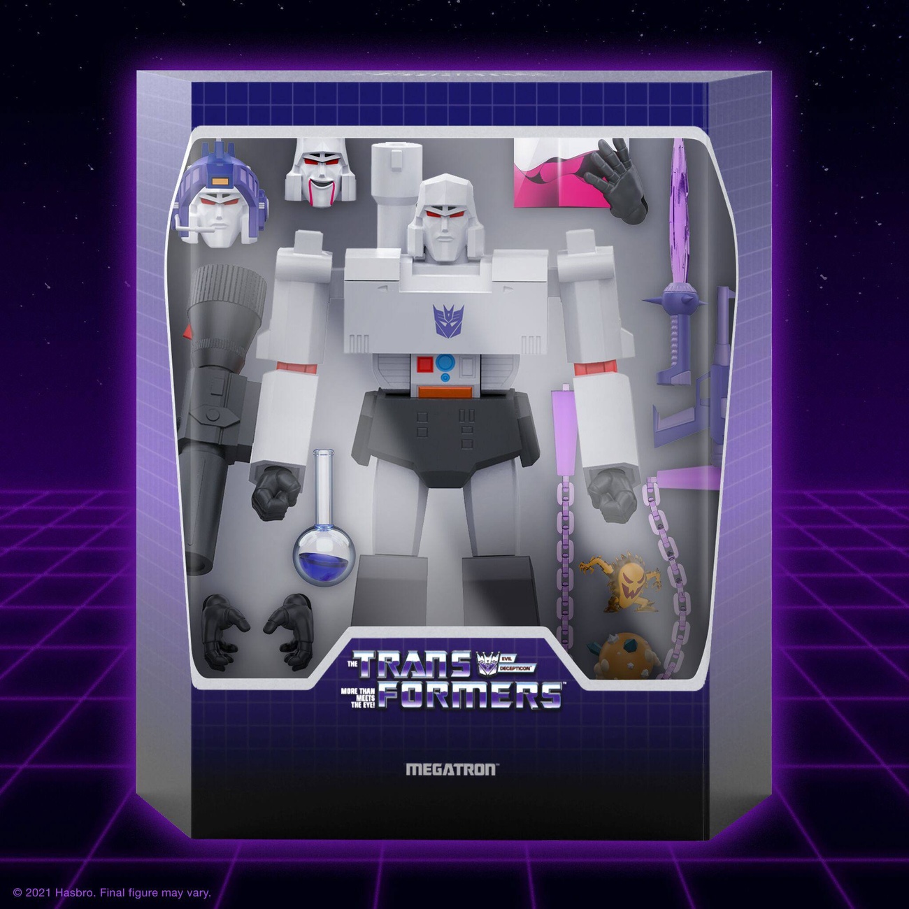 Transformers Ultimates action figure Megatron (cartone G1) 20 cm