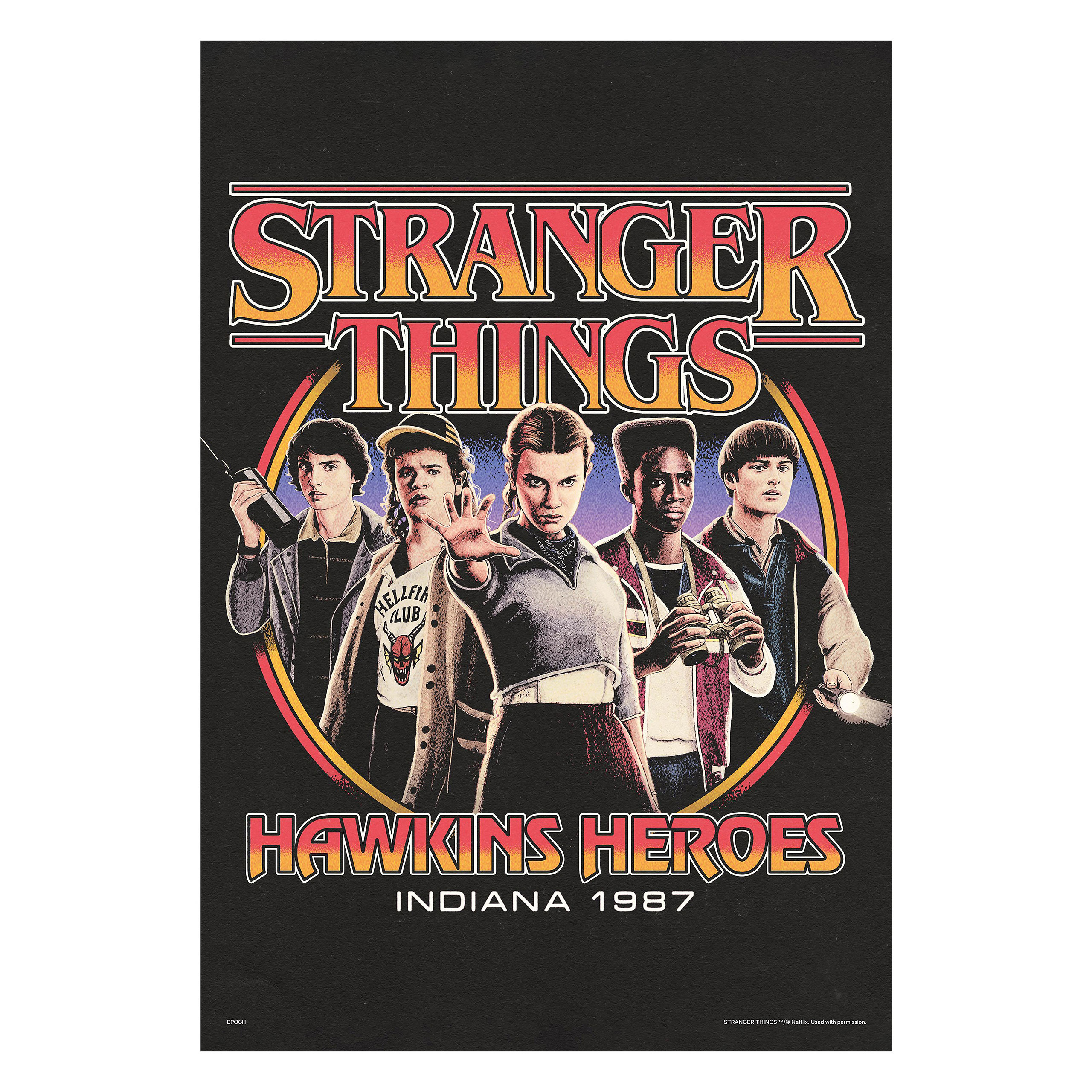 Stranger Things - Puzzle Hawkins Heroes