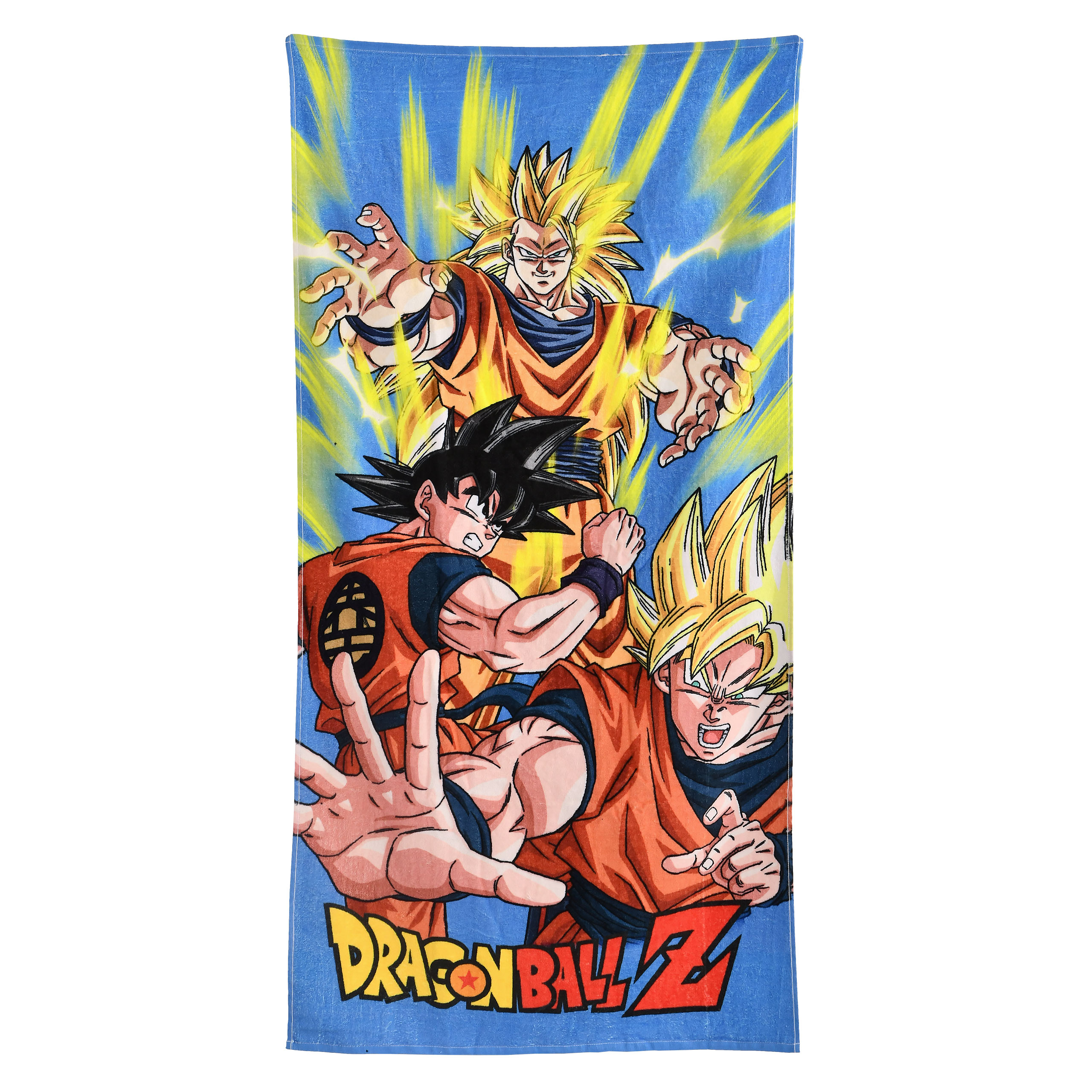Dragon Ball Z - Serviette de bain Evolution Saiyan de Goku
