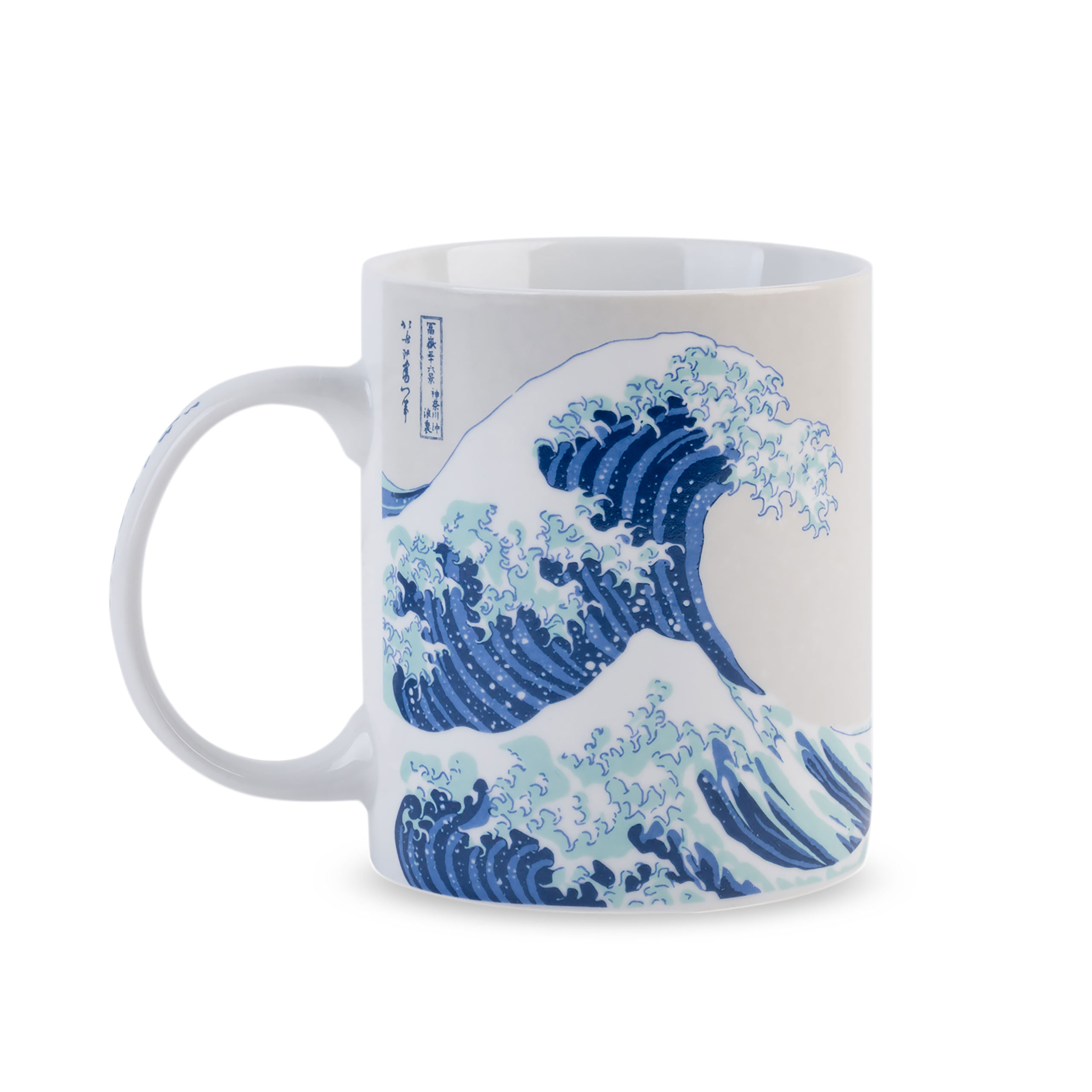 La gran ola de Kanagawa - Taza Katsushika Hokusai