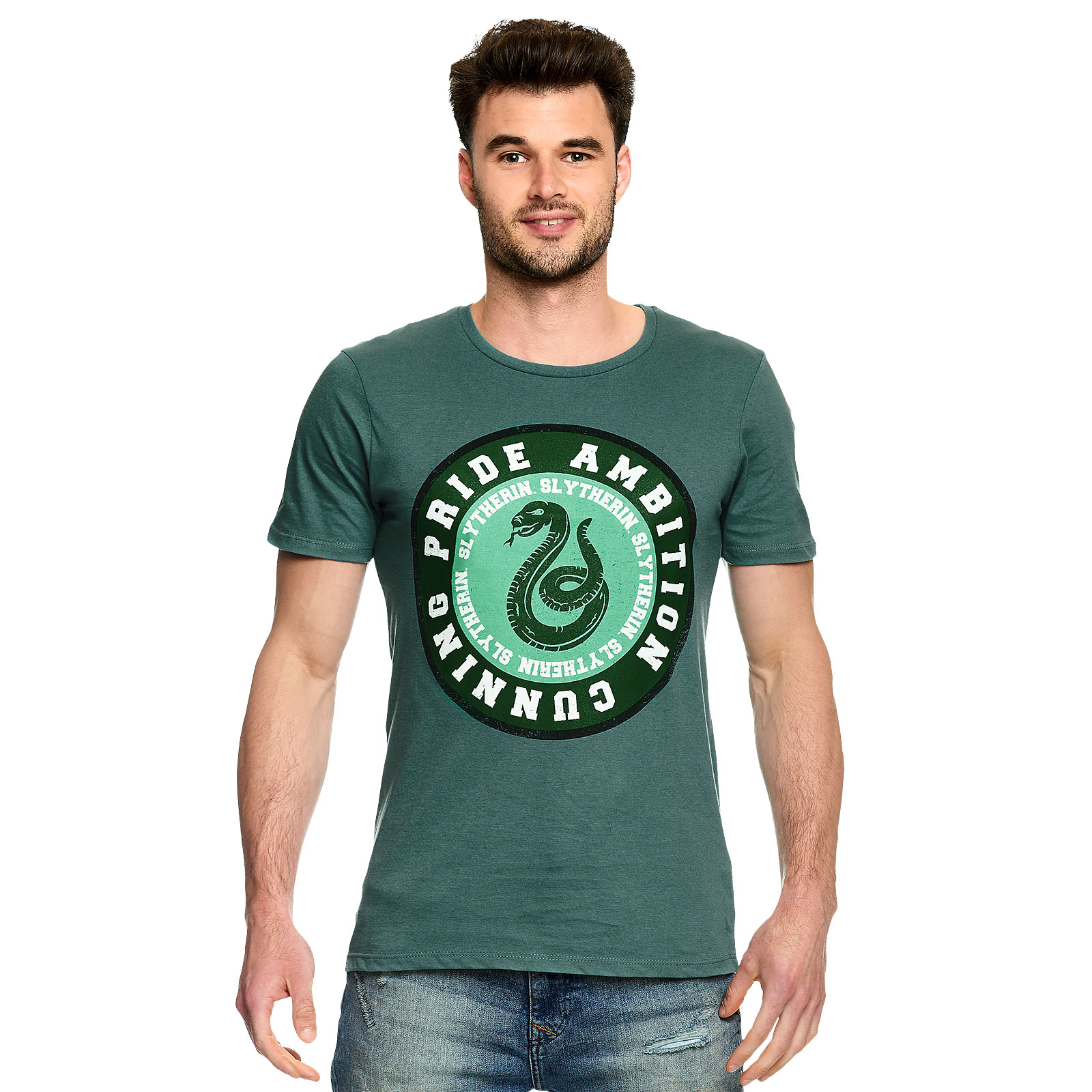 Harry Potter - Slytherin Values T-shirt groen