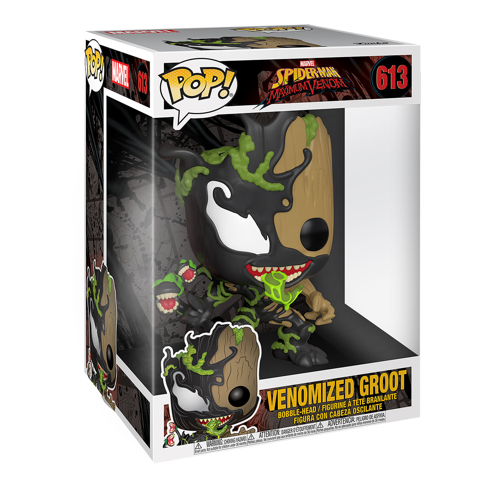 Marvel - Venomized Groot Funko Pop figurine à tête branlante 25 cm