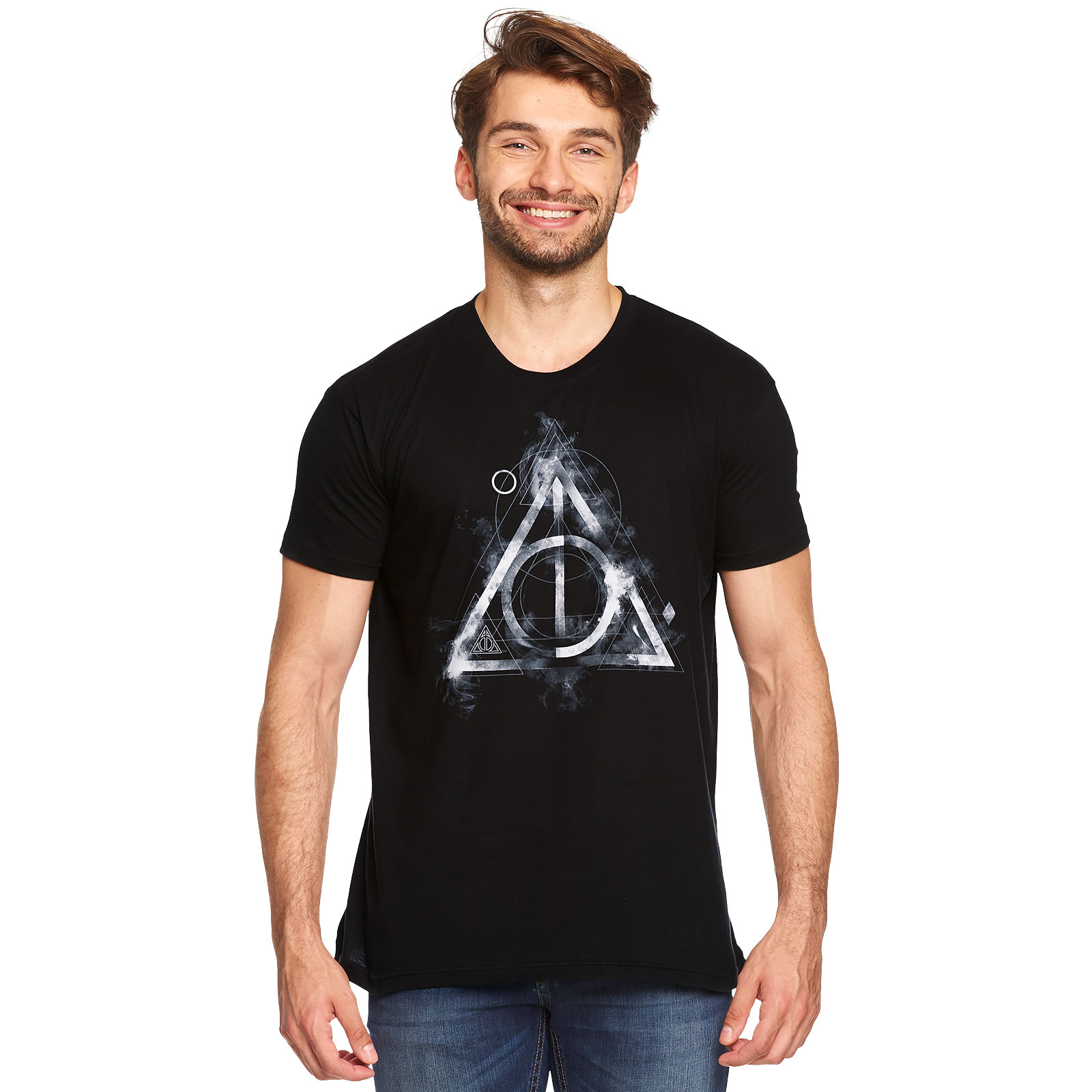 Harry Potter - Smoky Hallows T-Shirt schwarz
