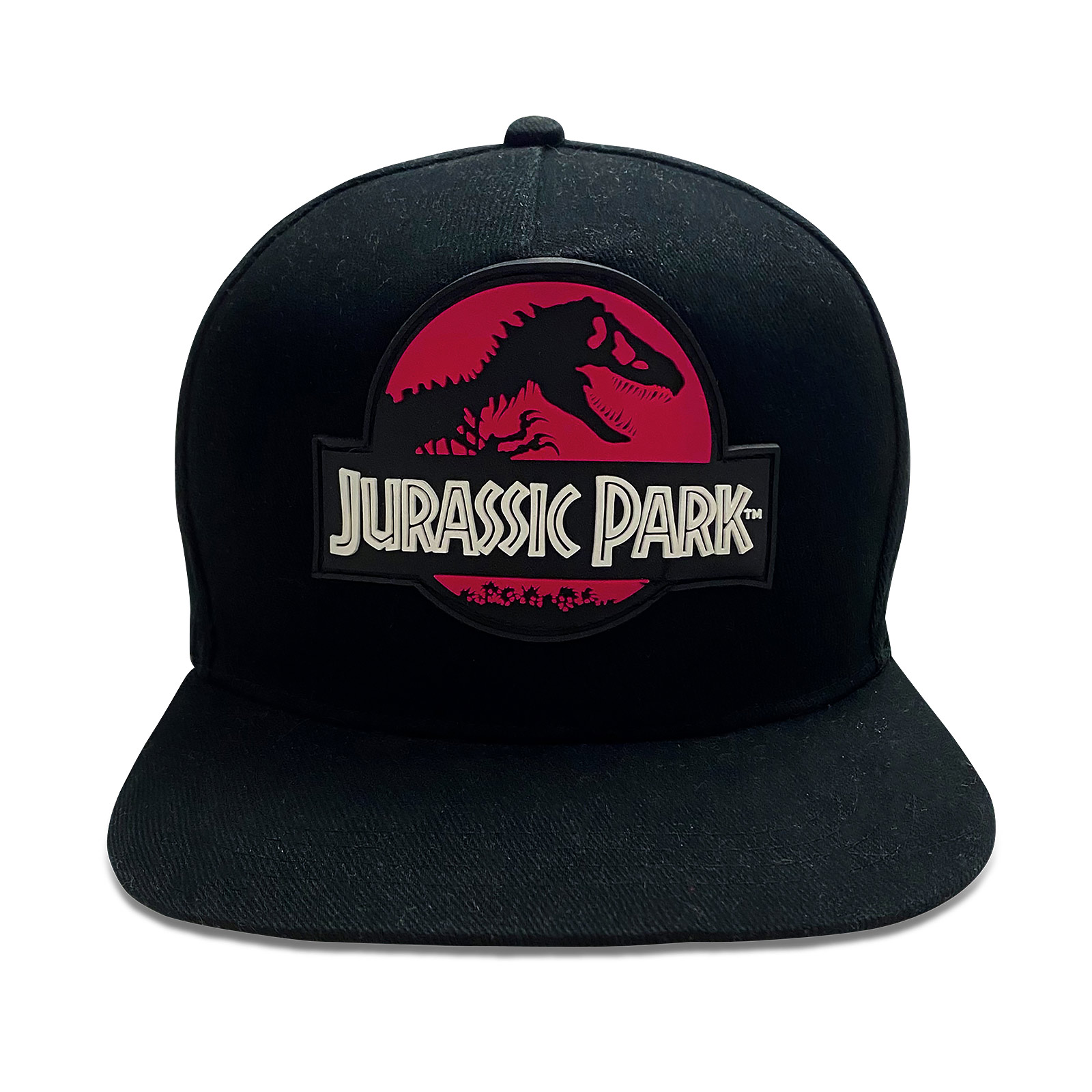 Jurassic Park - Rubber Logo Snapback Cap