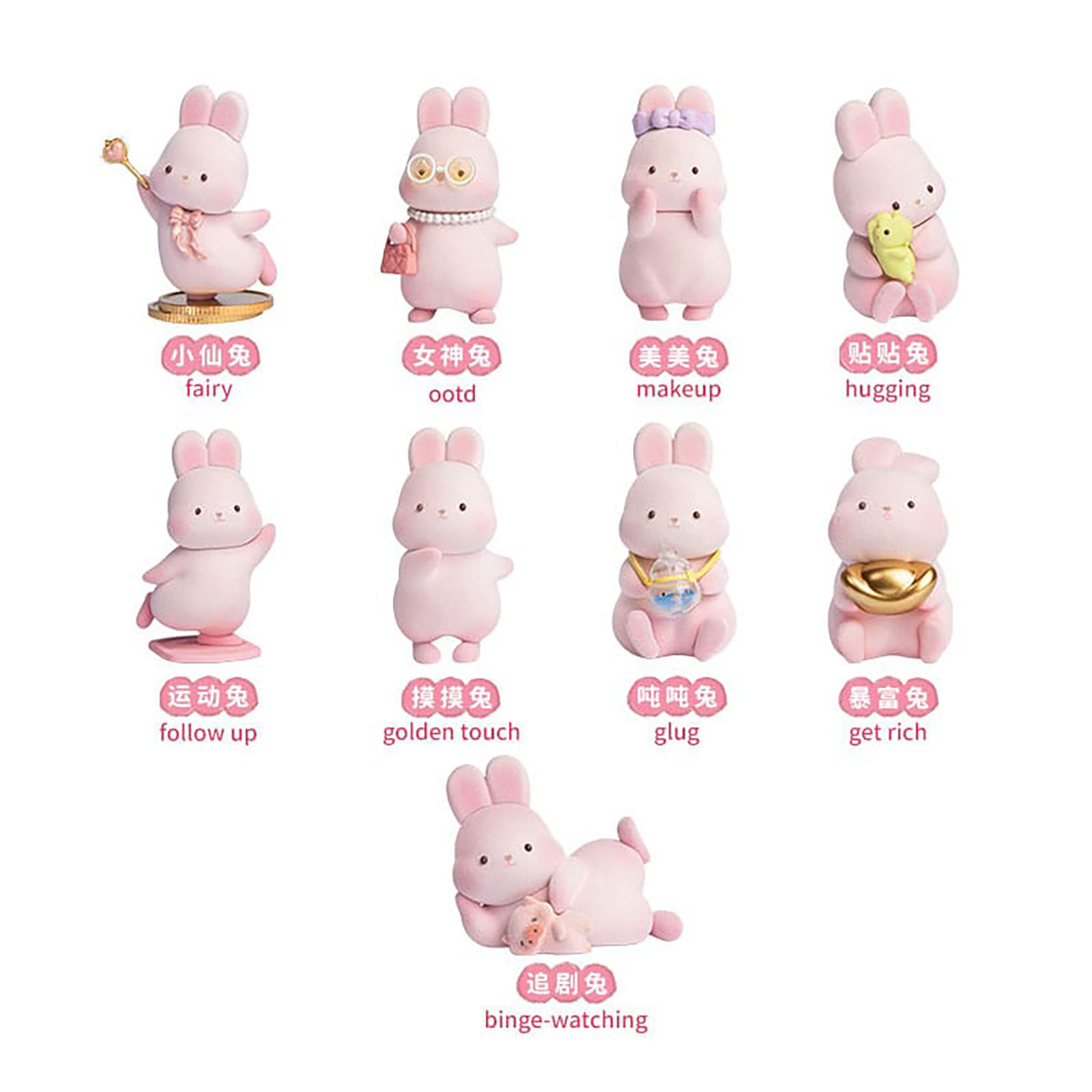 Momo Bunny - Daily Series Mystery Figure