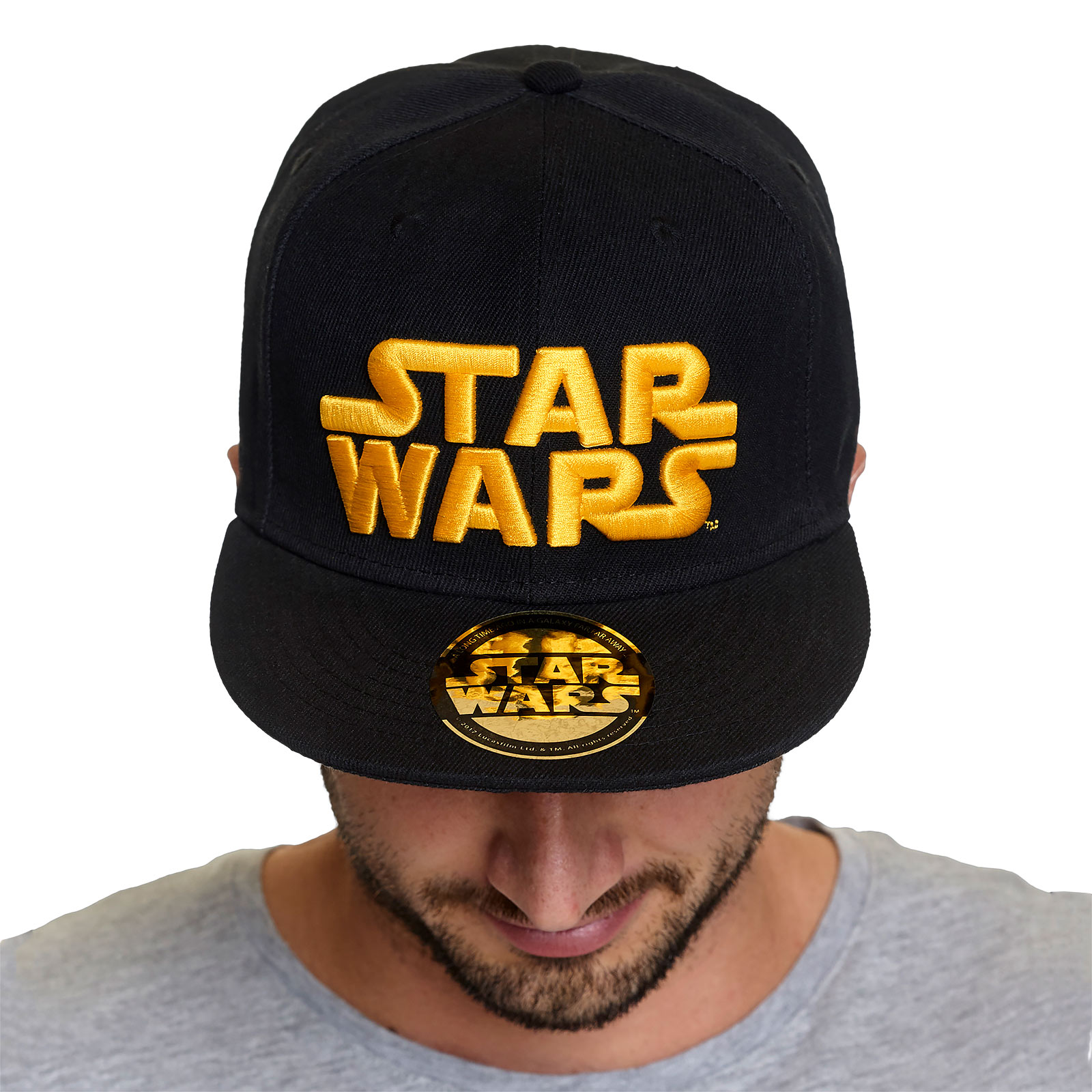 Star Wars - Casquette Snapback Logo Doré