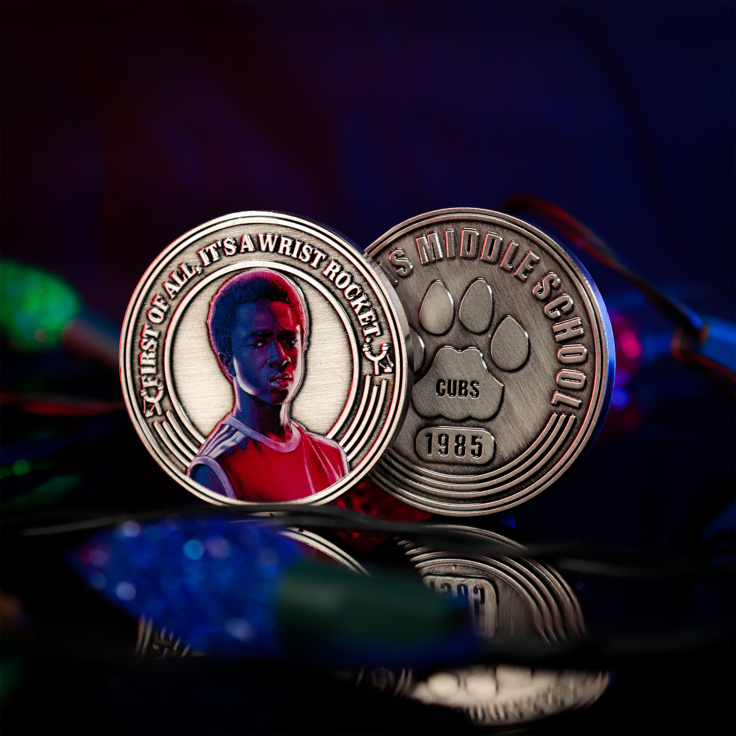 Stranger Things - Hawkins Middle School verzamelmuntenalbum